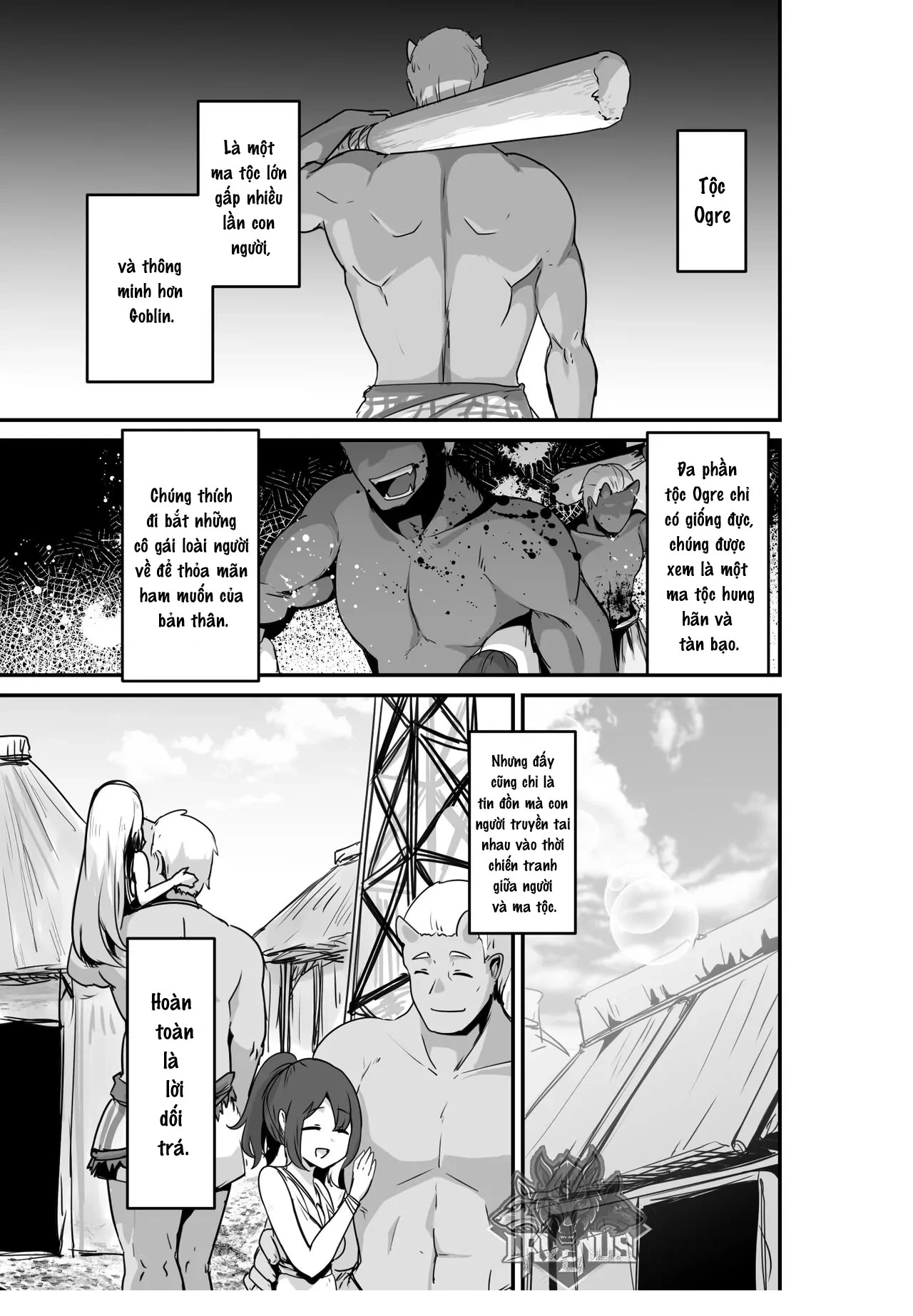 HentaiVN.net - Ảnh 1 - Elf to Orge ga Love-love Ecchi suru Ohanashi - Chap 3: Elf to Orge ga Love-love Ecchi suru Ohanashi