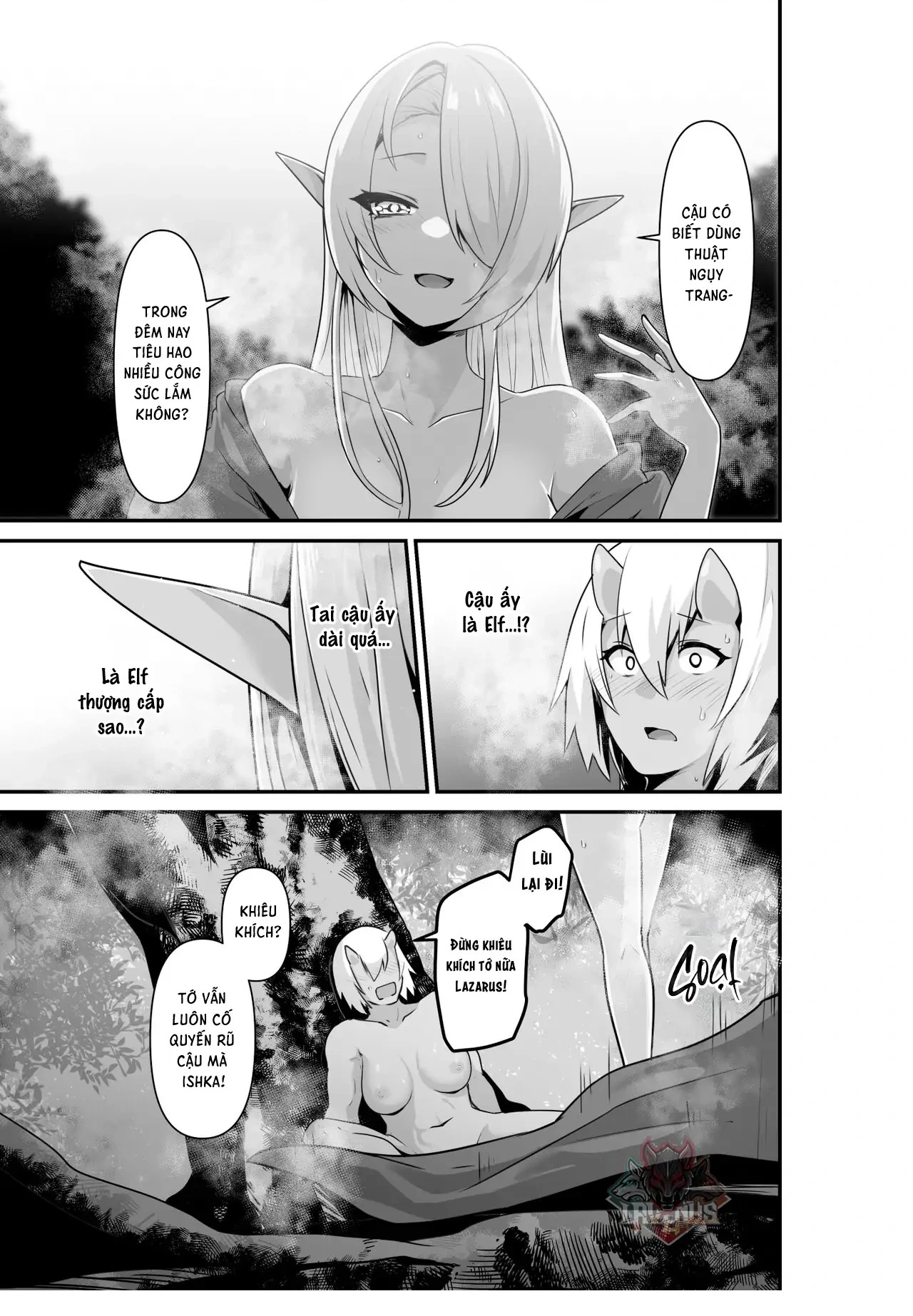 HentaiVN.net - Ảnh 13 - Elf to Orge ga Love-love Ecchi suru Ohanashi - Chap 3: Elf to Orge ga Love-love Ecchi suru Ohanashi