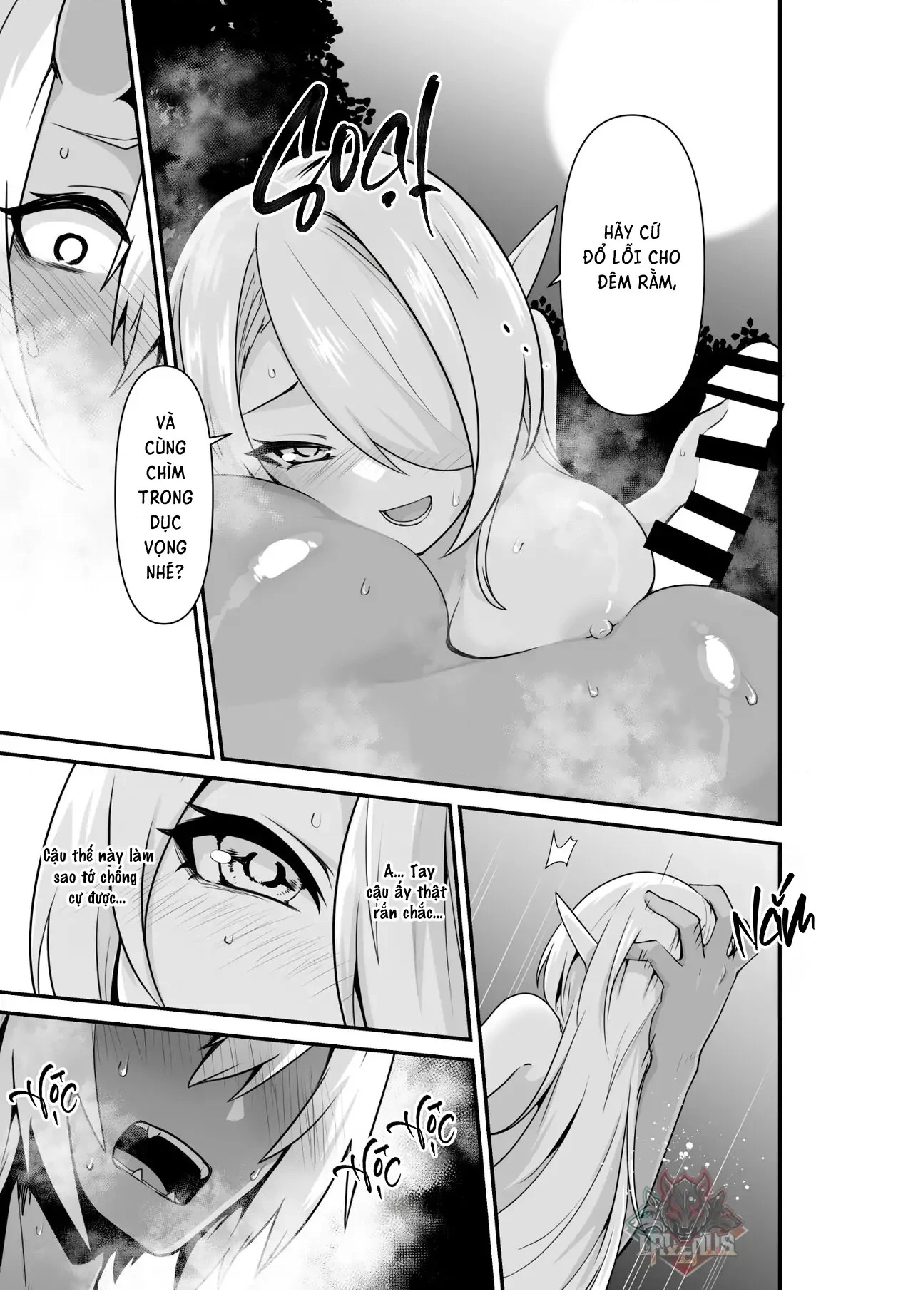 HentaiVN.net - Ảnh 15 - Elf to Orge ga Love-love Ecchi suru Ohanashi - Chap 3: Elf to Orge ga Love-love Ecchi suru Ohanashi