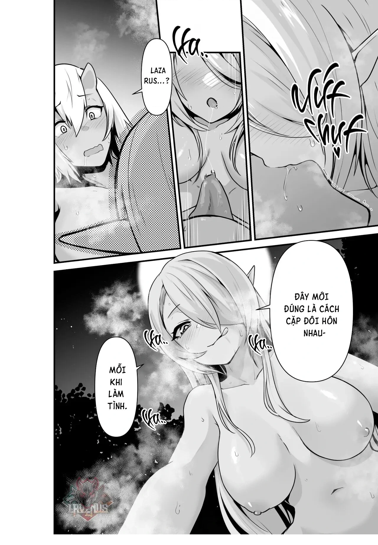 HentaiVN.net - Ảnh 18 - Elf to Orge ga Love-love Ecchi suru Ohanashi - Chap 3: Elf to Orge ga Love-love Ecchi suru Ohanashi