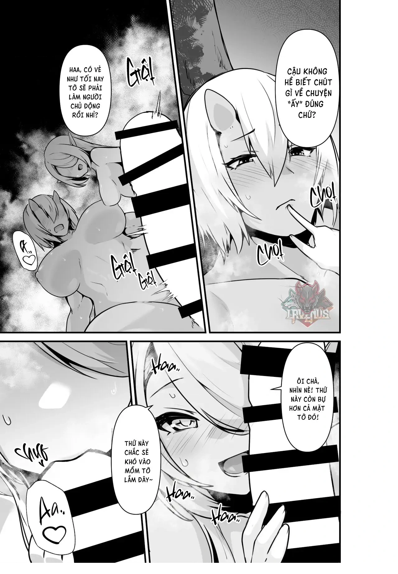 HentaiVN.net - Ảnh 19 - Elf to Orge ga Love-love Ecchi suru Ohanashi - Chap 3: Elf to Orge ga Love-love Ecchi suru Ohanashi