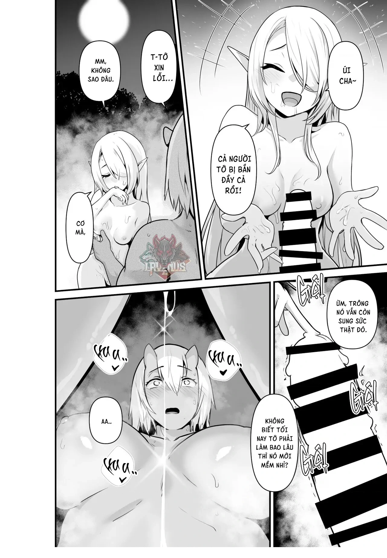 HentaiVN.net - Ảnh 22 - Elf to Orge ga Love-love Ecchi suru Ohanashi - Chap 3: Elf to Orge ga Love-love Ecchi suru Ohanashi