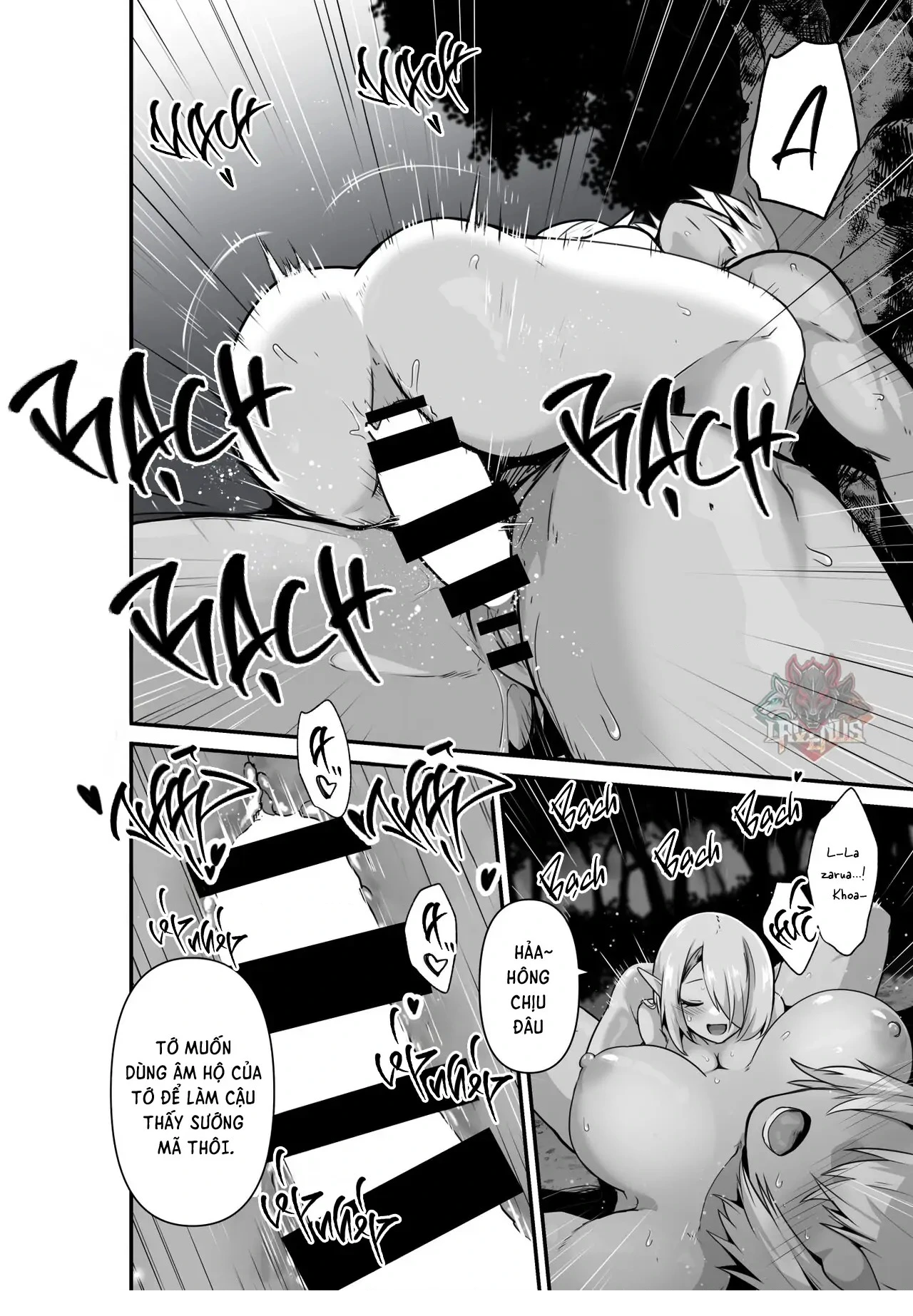 HentaiVN.net - Ảnh 26 - Elf to Orge ga Love-love Ecchi suru Ohanashi - Chap 3: Elf to Orge ga Love-love Ecchi suru Ohanashi