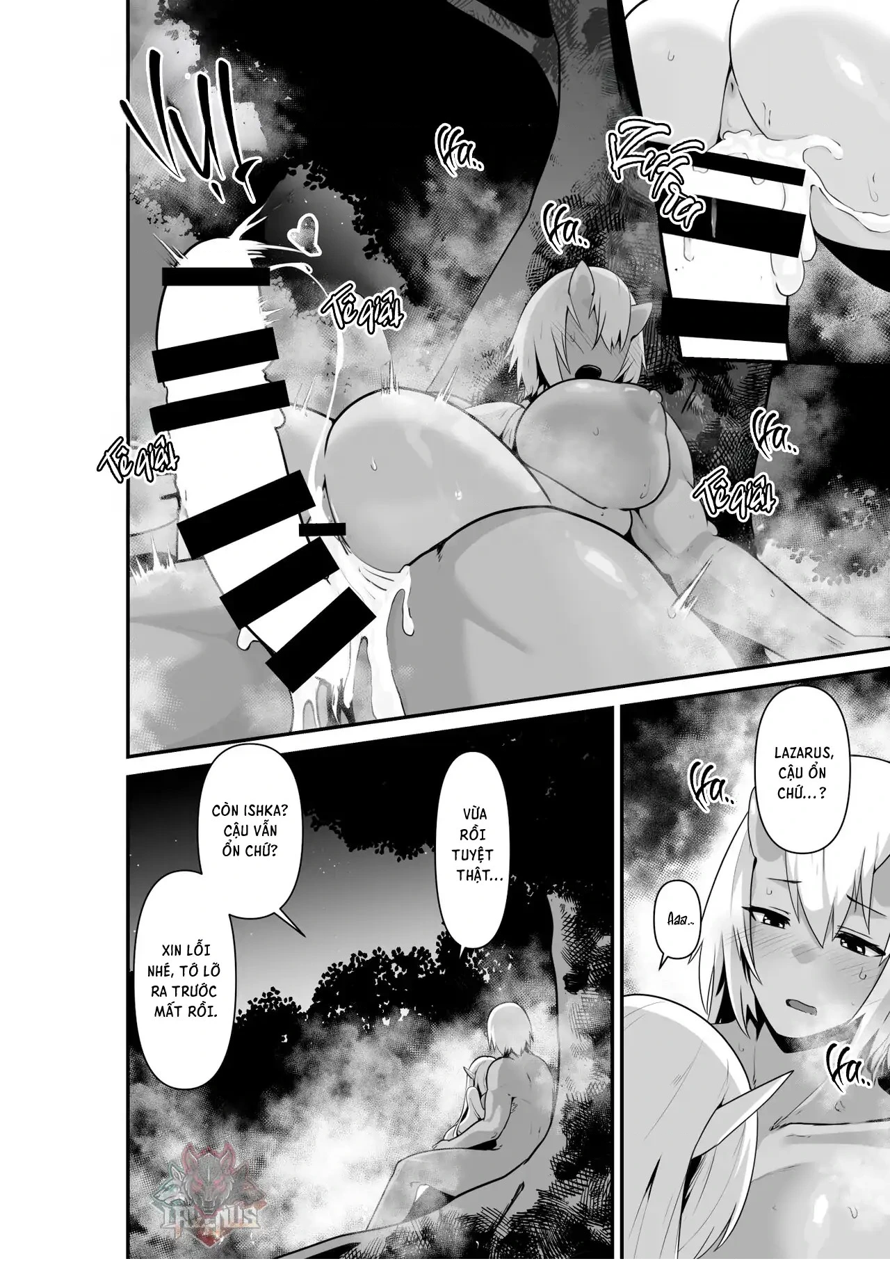 HentaiVN.net - Ảnh 30 - Elf to Orge ga Love-love Ecchi suru Ohanashi - Chap 3: Elf to Orge ga Love-love Ecchi suru Ohanashi