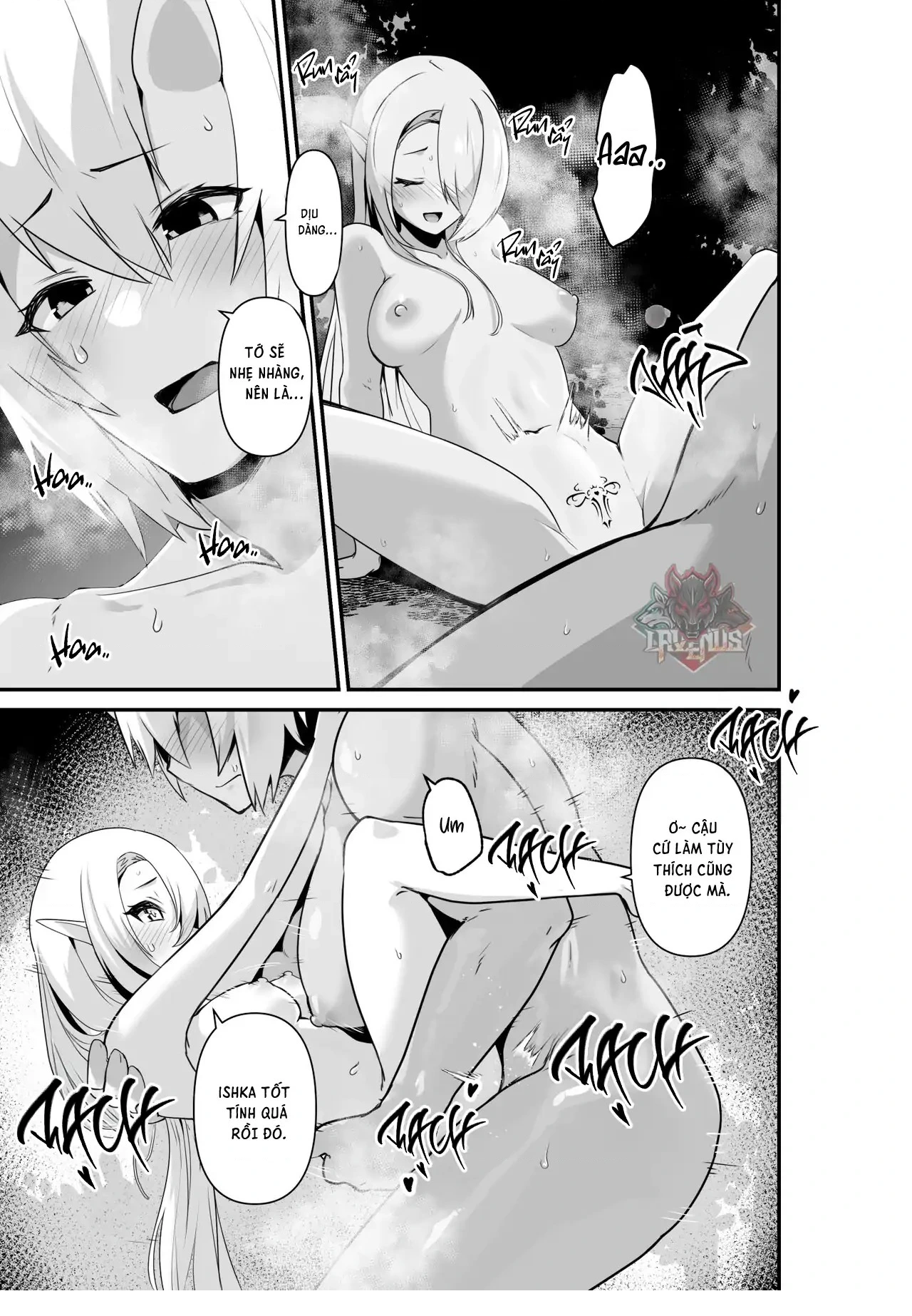 HentaiVN.net - Ảnh 33 - Elf to Orge ga Love-love Ecchi suru Ohanashi - Chap 3: Elf to Orge ga Love-love Ecchi suru Ohanashi