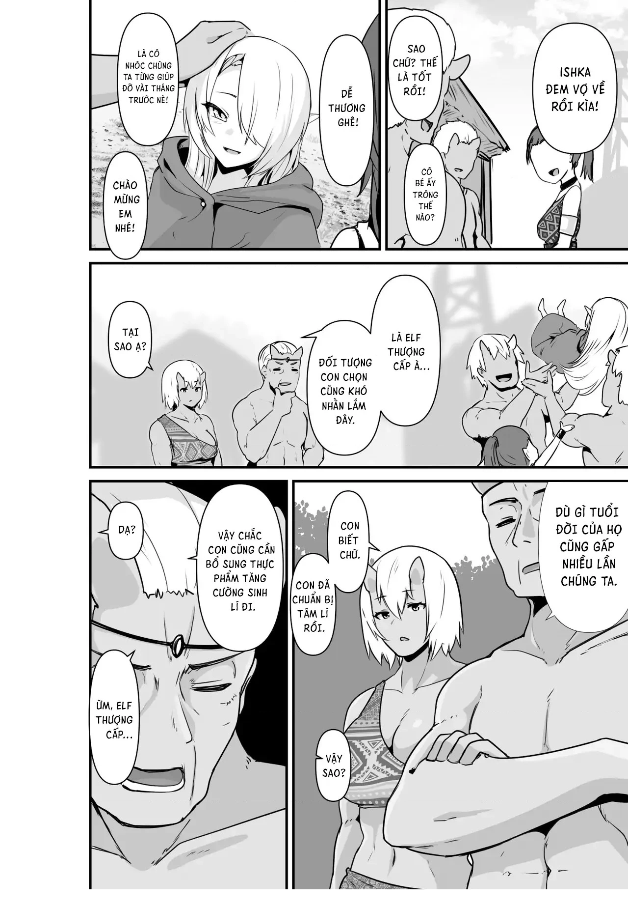 HentaiVN.net - Ảnh 42 - Elf to Orge ga Love-love Ecchi suru Ohanashi - Chap 3: Elf to Orge ga Love-love Ecchi suru Ohanashi