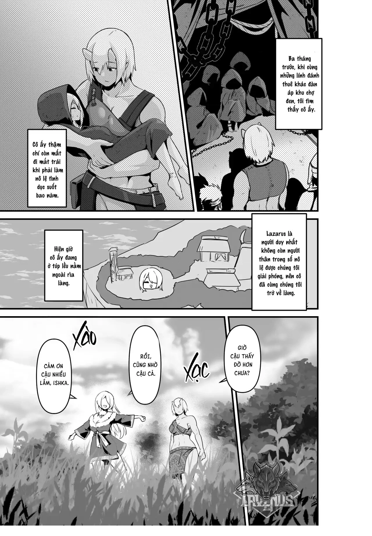 HentaiVN.net - Ảnh 5 - Elf to Orge ga Love-love Ecchi suru Ohanashi - Chap 3: Elf to Orge ga Love-love Ecchi suru Ohanashi