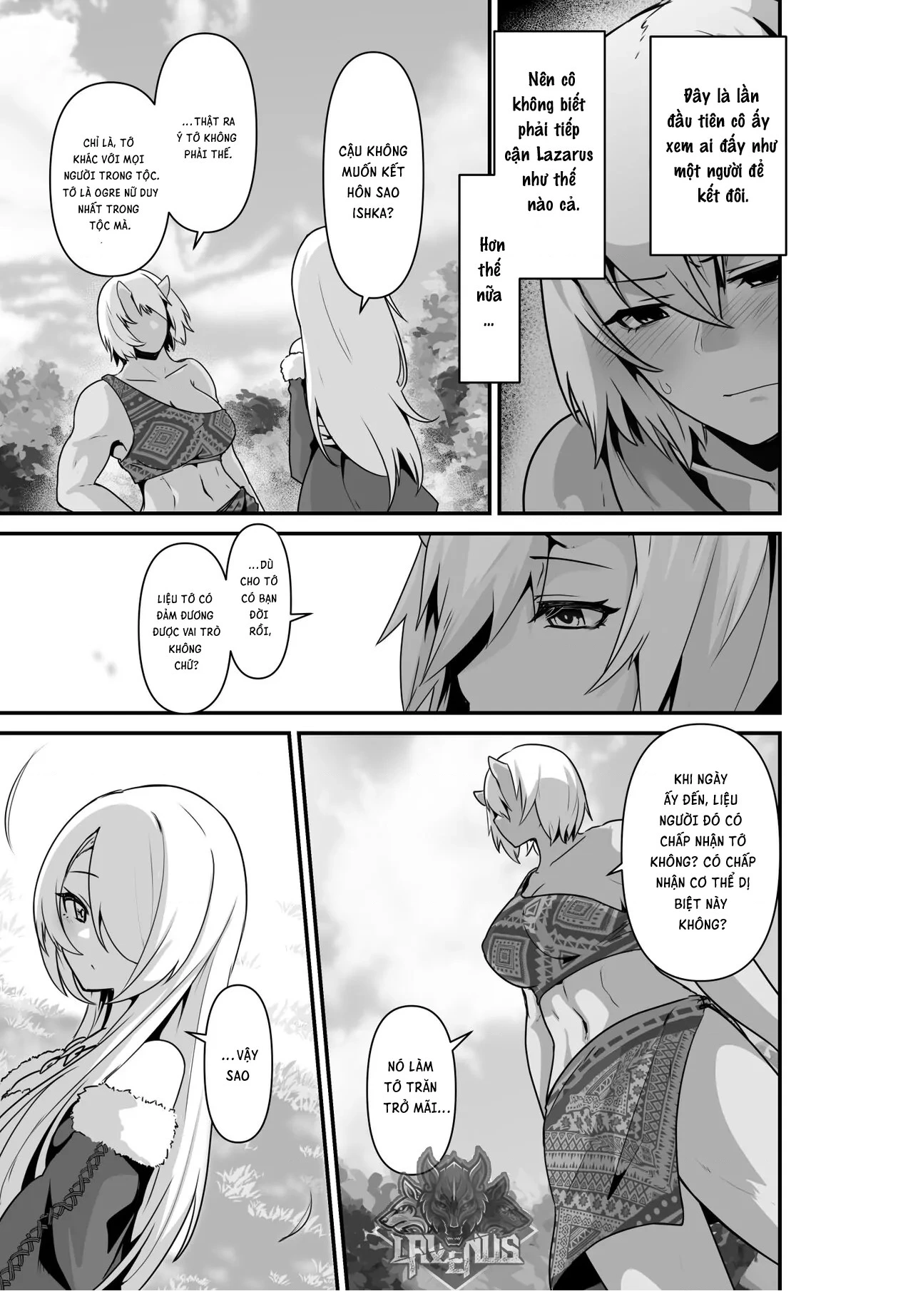 HentaiVN.net - Ảnh 7 - Elf to Orge ga Love-love Ecchi suru Ohanashi - Chap 3: Elf to Orge ga Love-love Ecchi suru Ohanashi