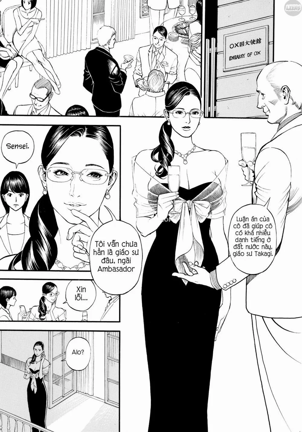 HentaiVN.net - Ảnh 10 - In Y Akajuutan - Chương 8