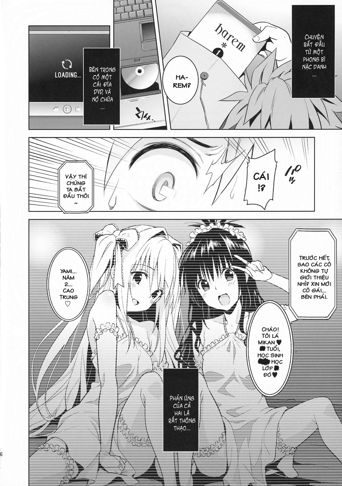 HentaiVN.net - Ảnh 5 - Harem End (To Love-Ru) [Hậu cung kết thúc (To Love-ru)] - Oneshot