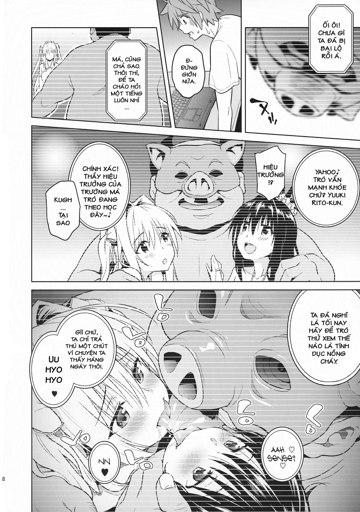 HentaiVN.net - Ảnh 7 - Harem End (To Love-Ru) [Hậu cung kết thúc (To Love-ru)] - Oneshot