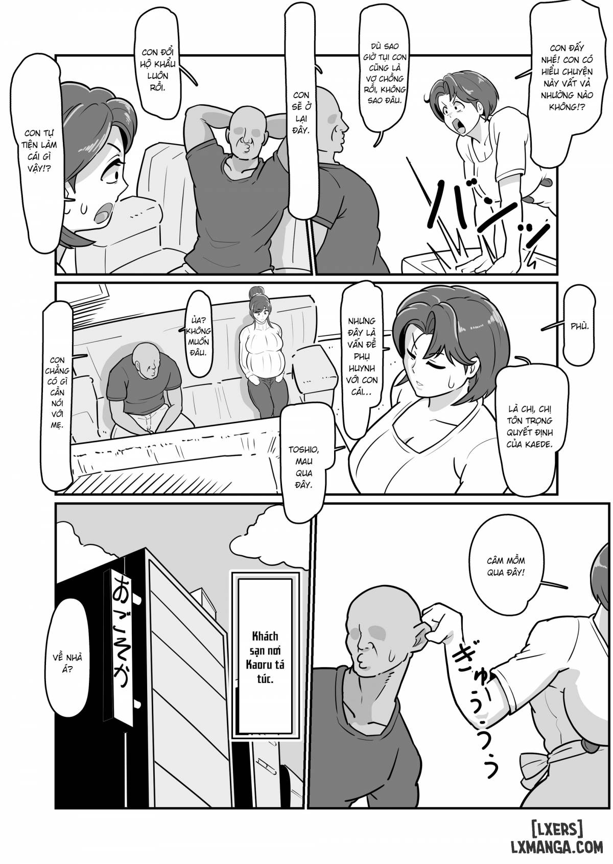 HentaiVN.net - Ảnh 10 - Bote Haha ~Ore o Jikka kara Oidashita Mukatsuku Hahaoya o Muriyari Haramasete Botehara Sex Zanmai!~ - Oneshot