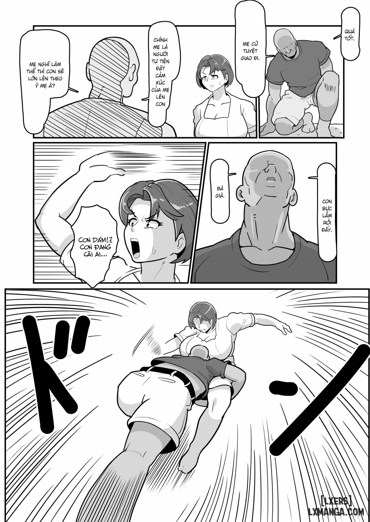 HentaiVN.net - Ảnh 13 - Bote Haha ~Ore o Jikka kara Oidashita Mukatsuku Hahaoya o Muriyari Haramasete Botehara Sex Zanmai!~ - Oneshot
