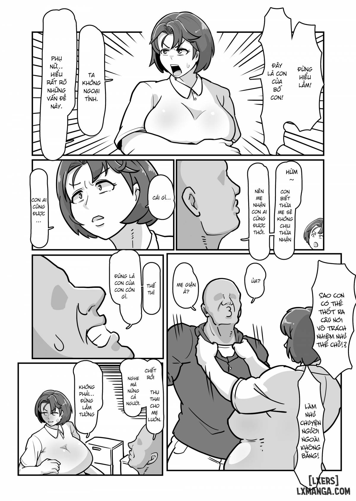 HentaiVN.net - Ảnh 37 - Bote Haha ~Ore o Jikka kara Oidashita Mukatsuku Hahaoya o Muriyari Haramasete Botehara Sex Zanmai!~ - Oneshot