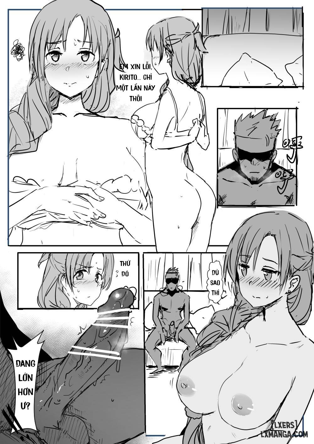 HentaiVN.net - Ảnh 11 - Asuna | 亞絲娜 (Sword Art Online - Oneshot