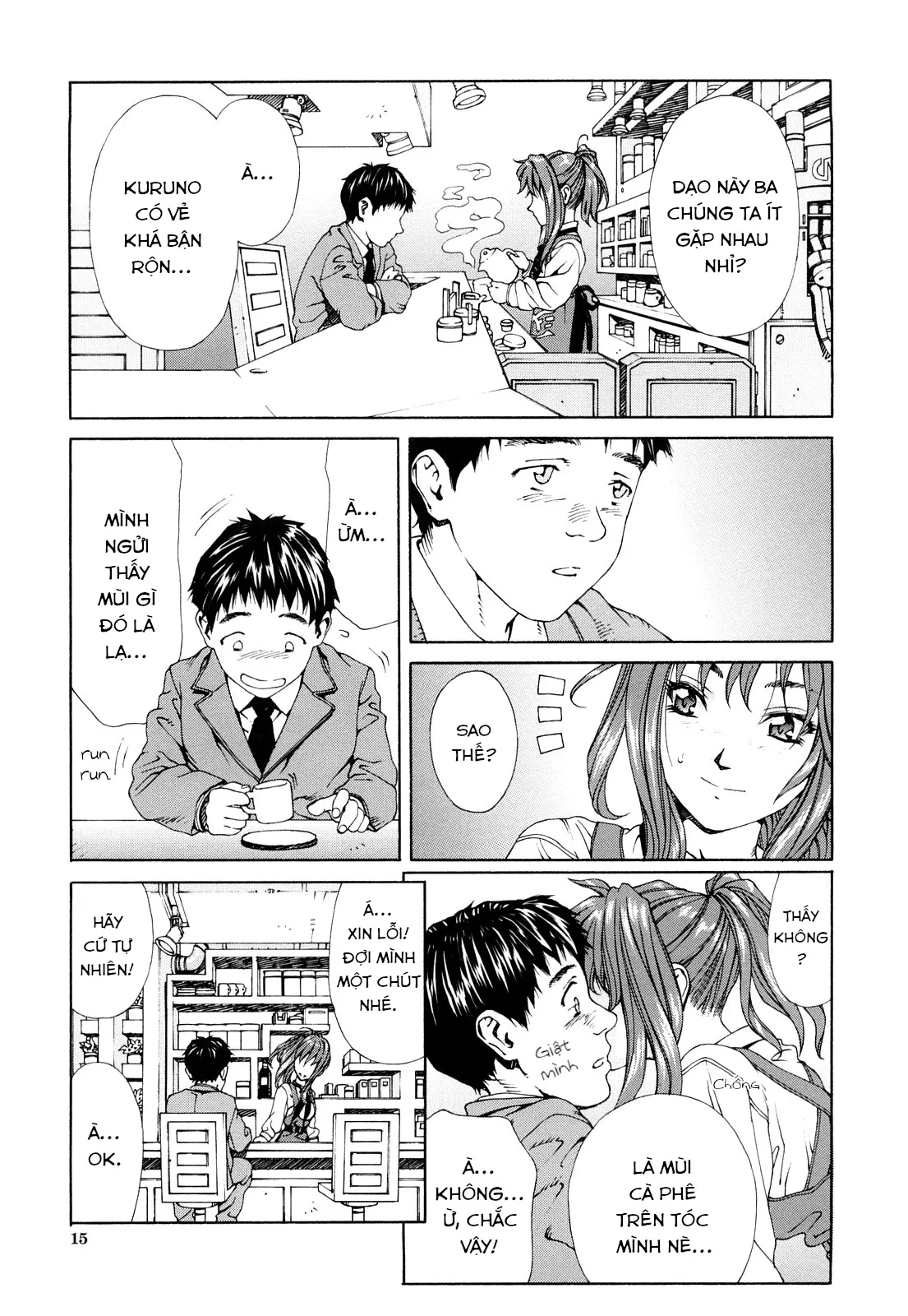 HentaiVN.net - Ảnh 9 - accelerando [アッチェレランド] - Chap 1 Triangle cafe