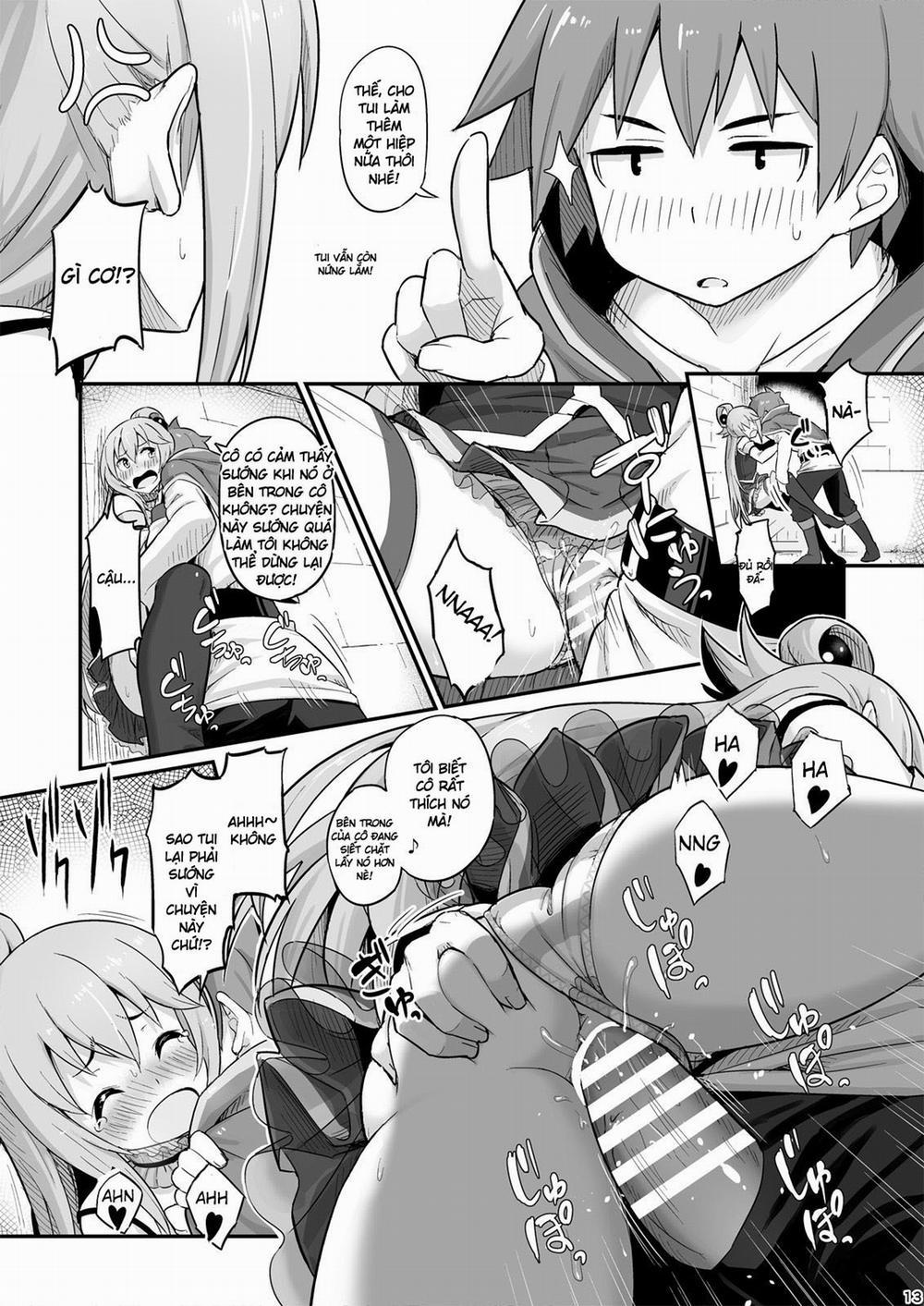 HentaiVN.net - Ảnh 14 - Damegami-sama wa Nomisugi ni Gochuui o! (Kono Subarashii Sekai ni Syukufuku o!) [駄女神様は飲み過ぎにご注意を! (この素晴らしい世界に祝福を!)] - Oneshot