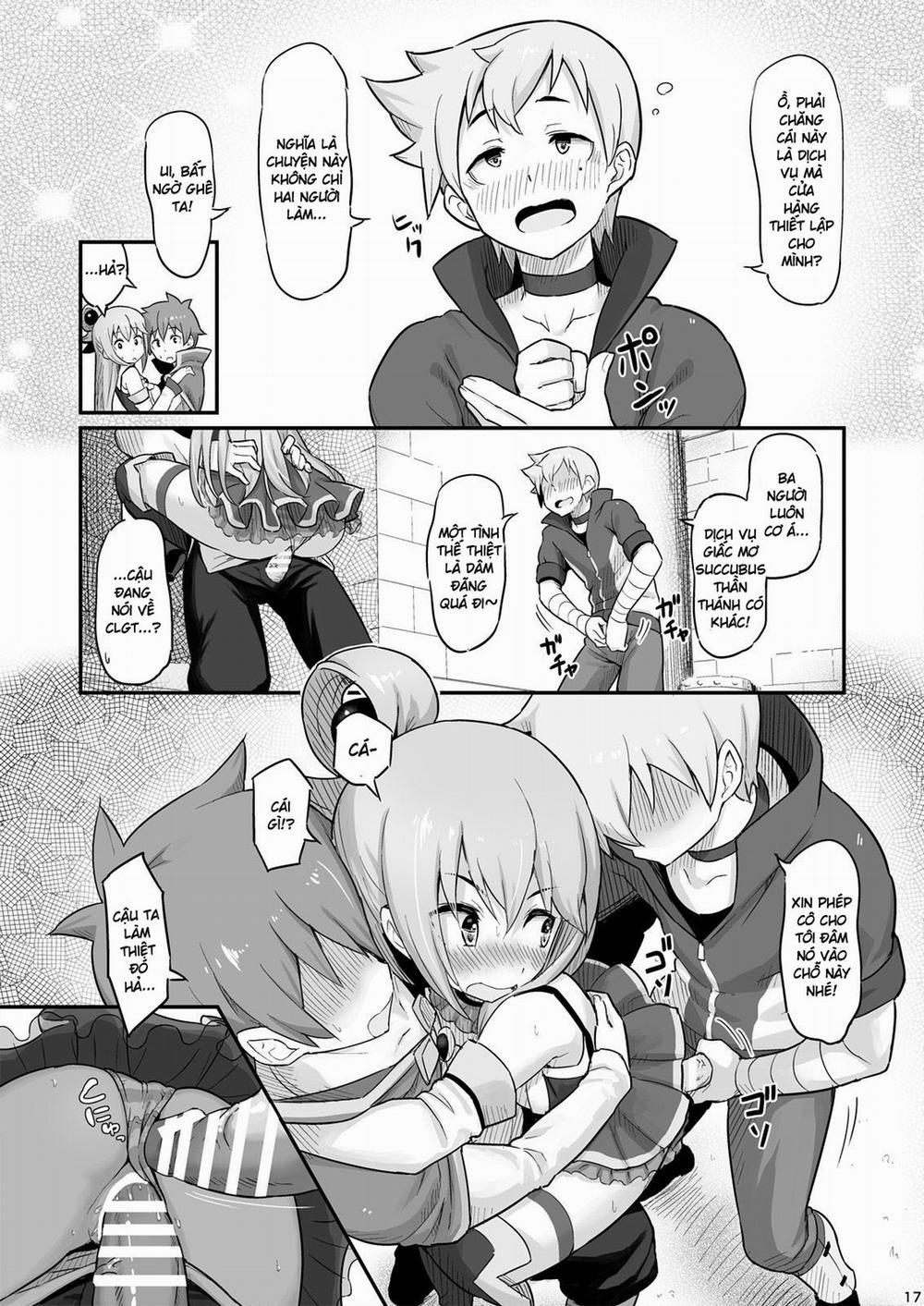 HentaiVN.net - Ảnh 18 - Damegami-sama wa Nomisugi ni Gochuui o! (Kono Subarashii Sekai ni Syukufuku o!) [駄女神様は飲み過ぎにご注意を! (この素晴らしい世界に祝福を!)] - Oneshot