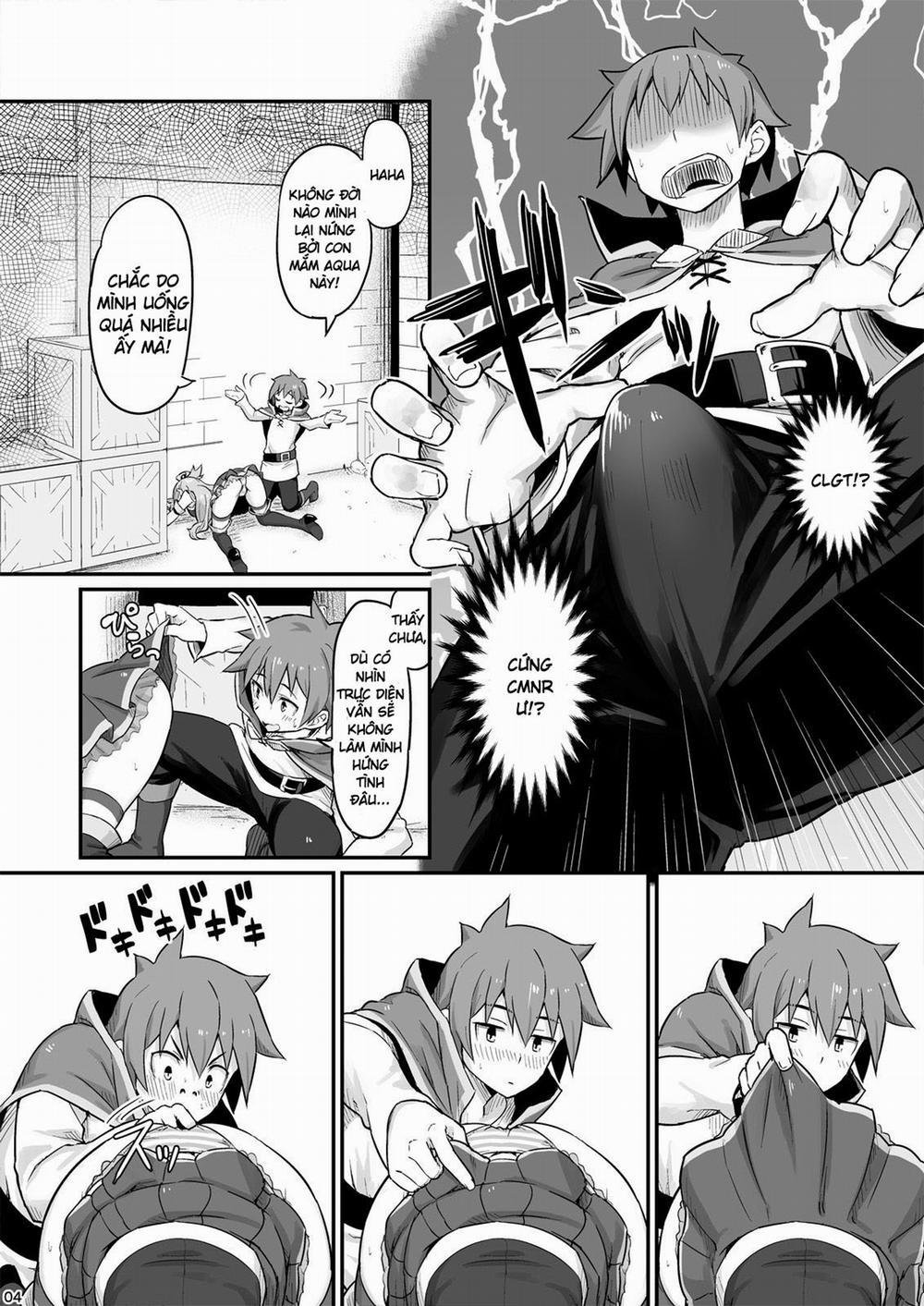 HentaiVN.net - Ảnh 5 - Damegami-sama wa Nomisugi ni Gochuui o! (Kono Subarashii Sekai ni Syukufuku o!) [駄女神様は飲み過ぎにご注意を! (この素晴らしい世界に祝福を!)] - Oneshot