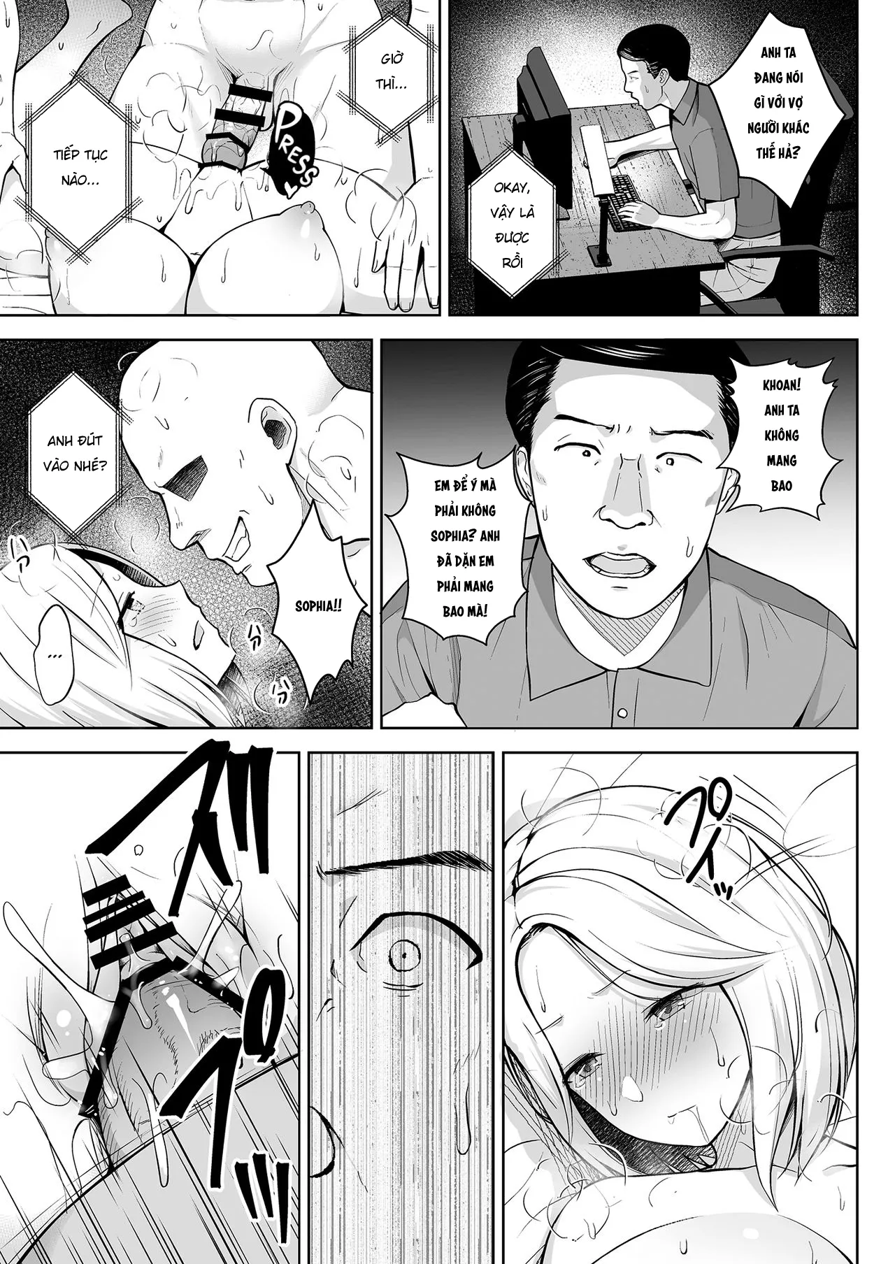 HentaiVN.net - Ảnh 13 - Bí kíp làm phụ nữ hạnh phúc [Russia Zuma wa Dendou Vibe no Yume o Miru; Russian Wife Dreams of Electric Vibrator] - Oneshot