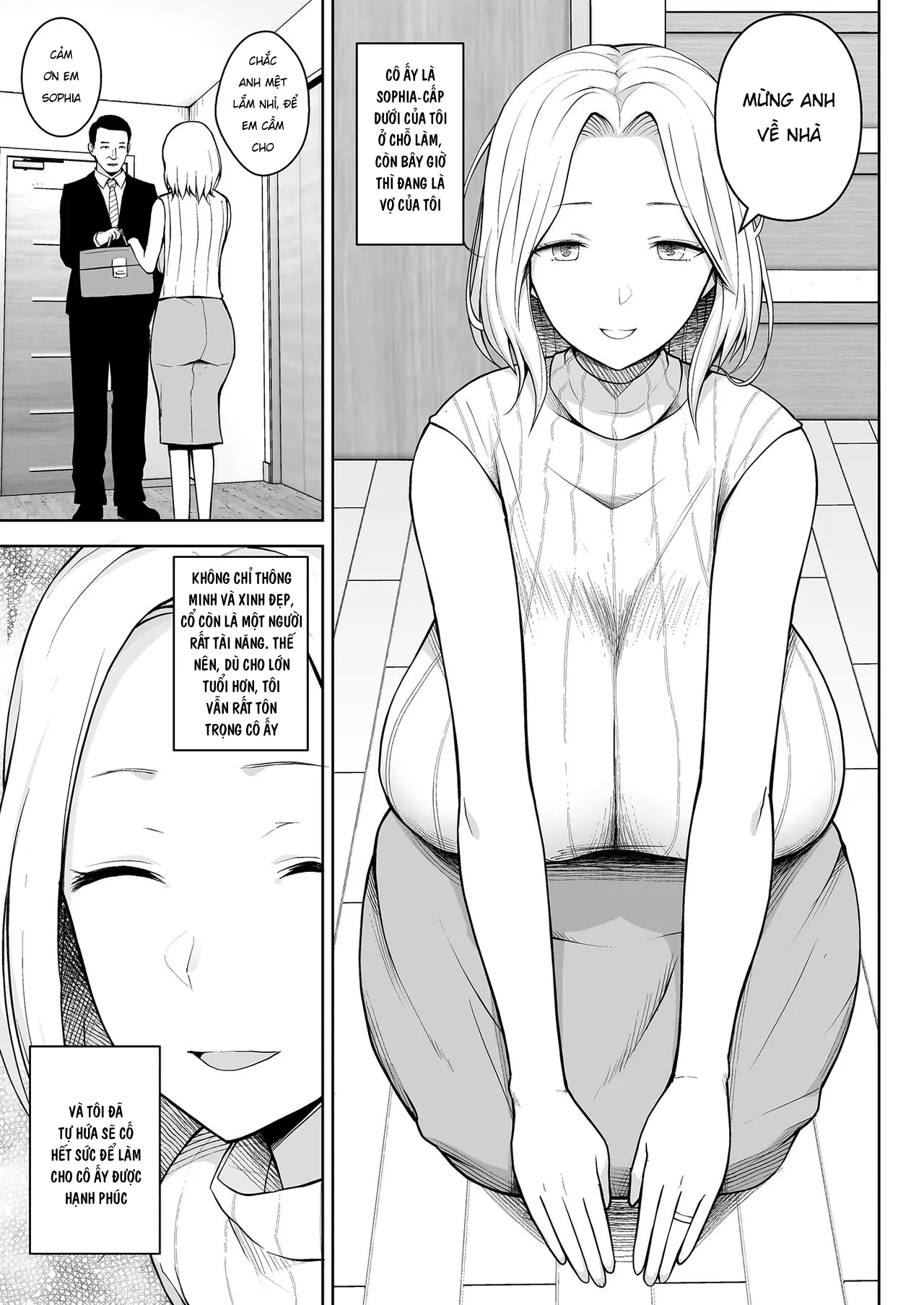 HentaiVN.net - Ảnh 3 - Bí kíp làm phụ nữ hạnh phúc [Russia Zuma wa Dendou Vibe no Yume o Miru; Russian Wife Dreams of Electric Vibrator] - Oneshot