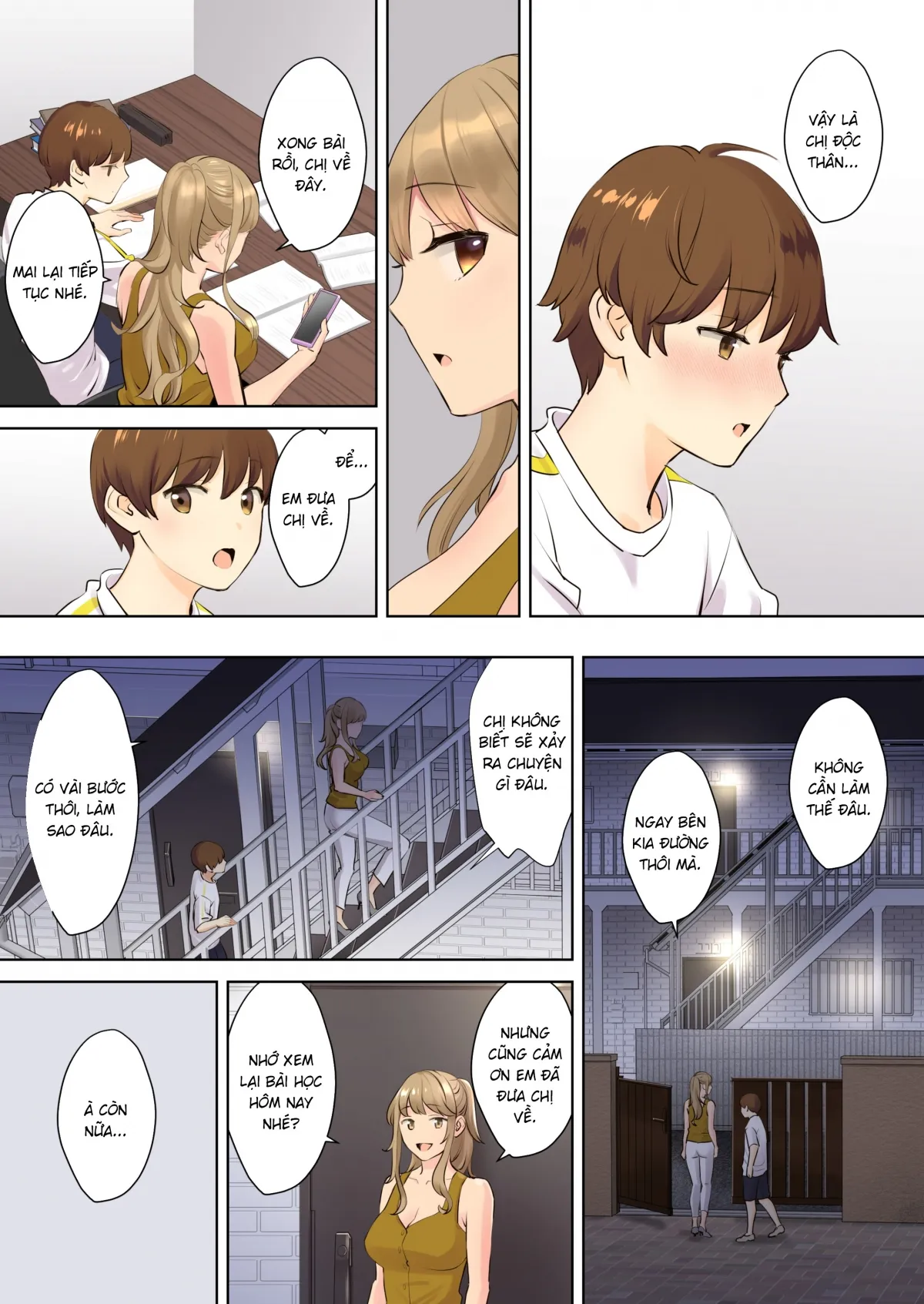 HentaiVN.net - Ảnh 11 - Sống cùng bà chị neet [NEET Onee-chan to Boku] - Chap 1