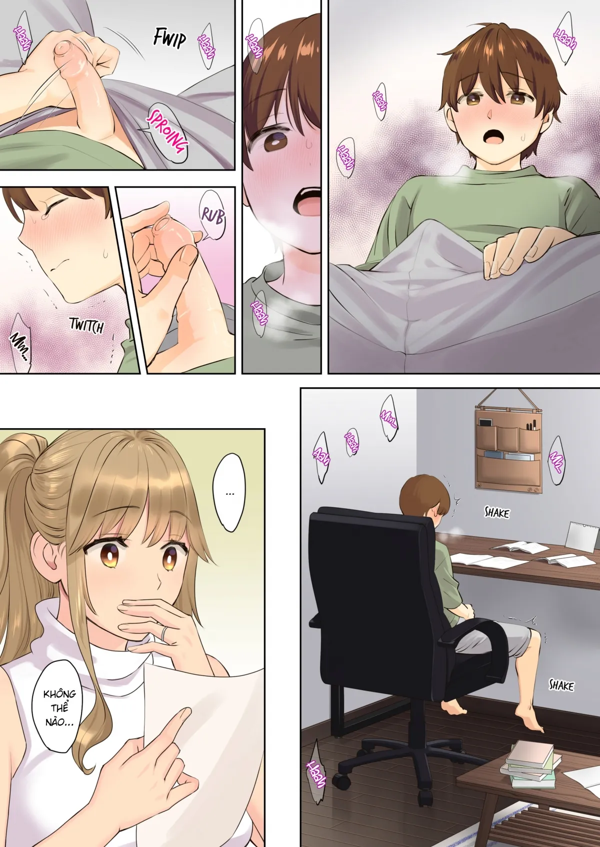 HentaiVN.net - Ảnh 14 - Sống cùng bà chị neet [NEET Onee-chan to Boku] - Chap 1