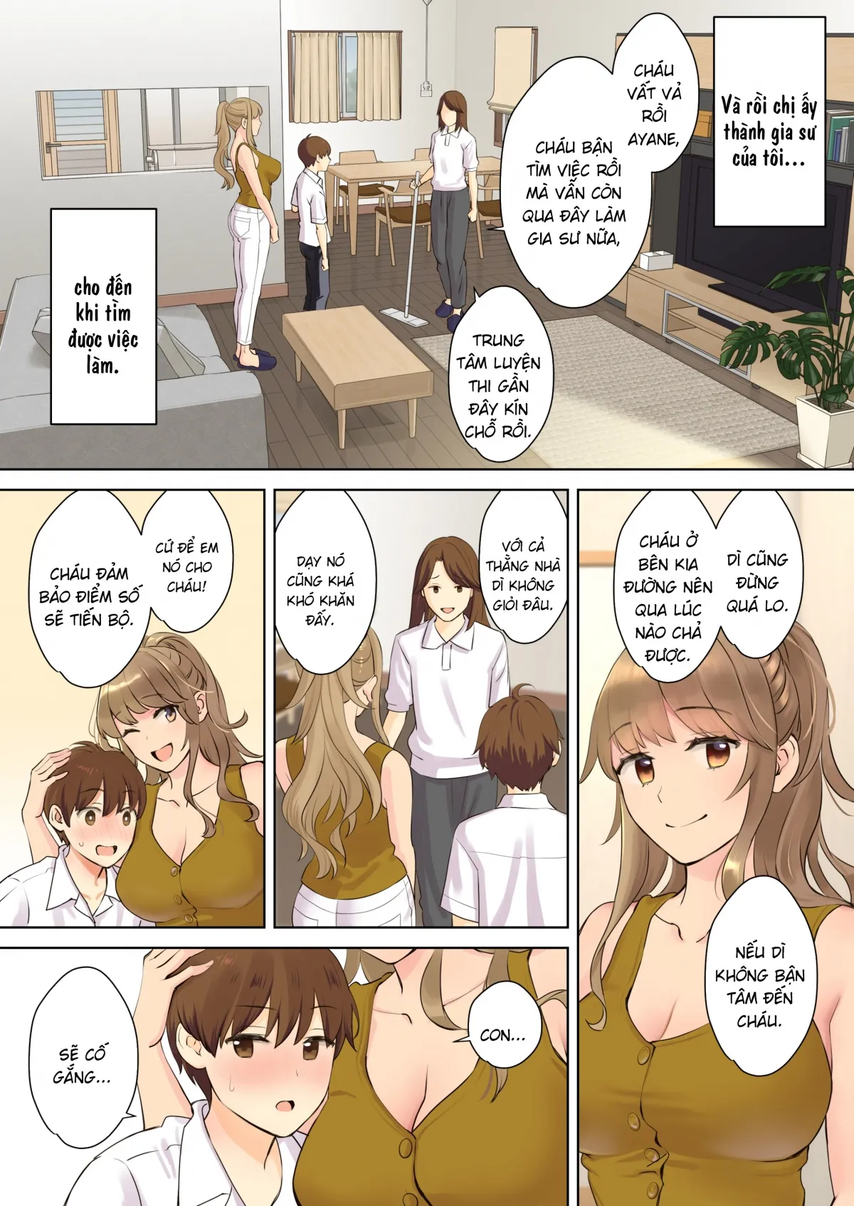 HentaiVN.net - Ảnh 8 - Sống cùng bà chị neet [NEET Onee-chan to Boku] - Chap 1