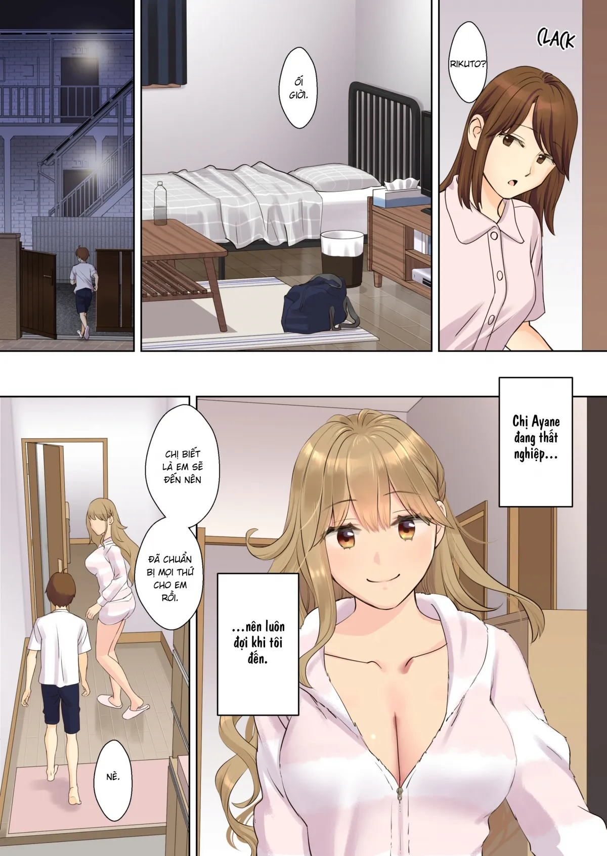 HentaiVN.net - Ảnh 21 - Sống cùng bà chị neet [NEET Onee-chan to Boku] - Chap 3