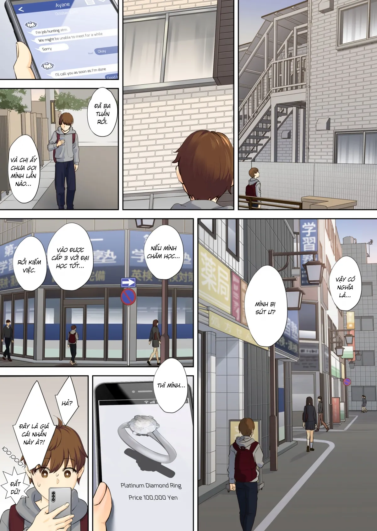 HentaiVN.net - Ảnh 15 - Sống cùng bà chị neet [NEET Onee-chan to Boku] - Chap 4