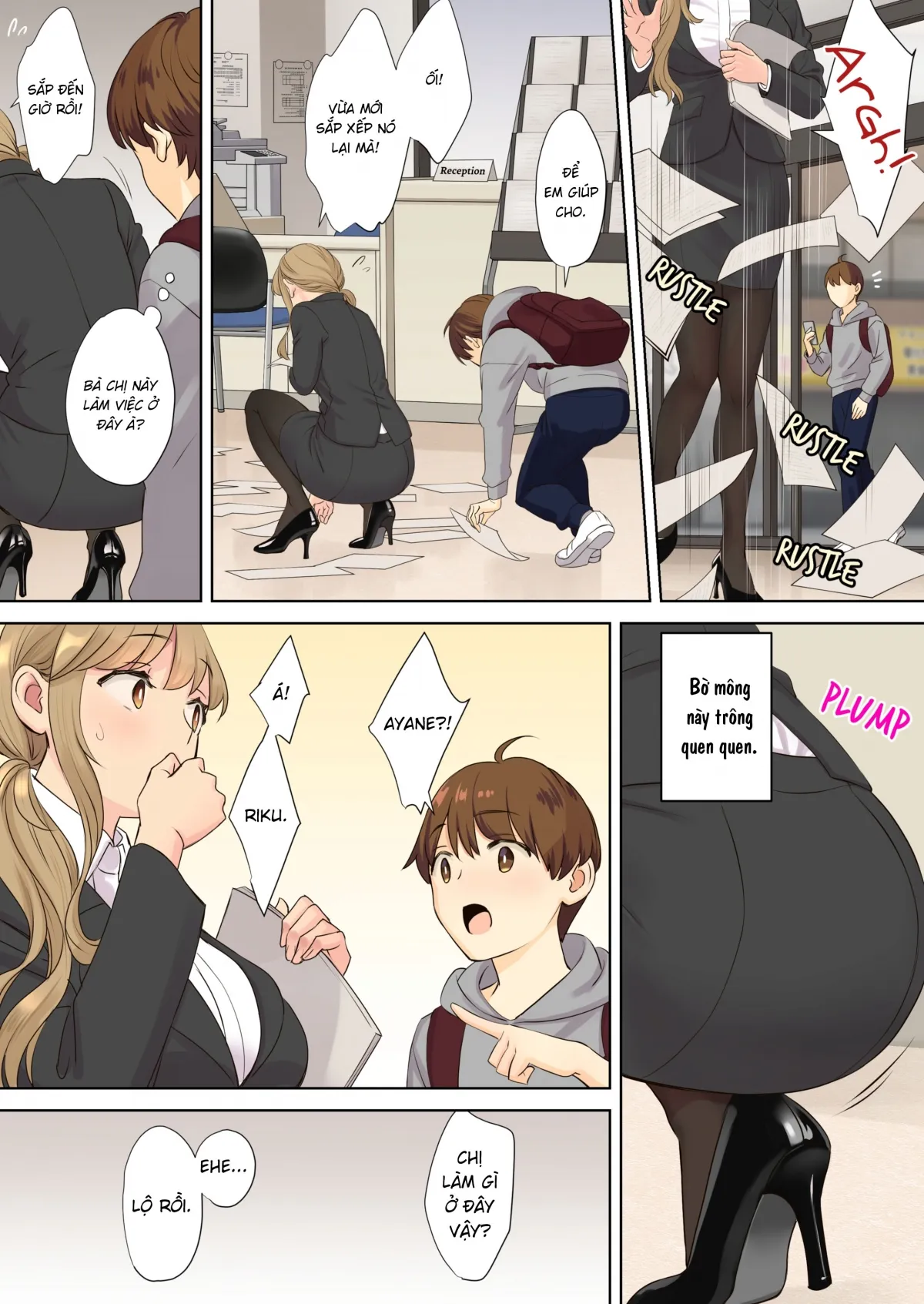 HentaiVN.net - Ảnh 16 - Sống cùng bà chị neet [NEET Onee-chan to Boku] - Chap 4