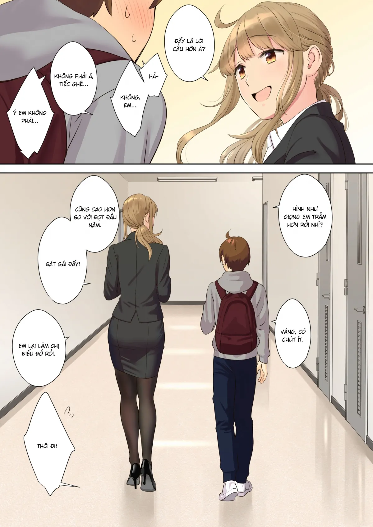 HentaiVN.net - Ảnh 18 - Sống cùng bà chị neet [NEET Onee-chan to Boku] - Chap 4