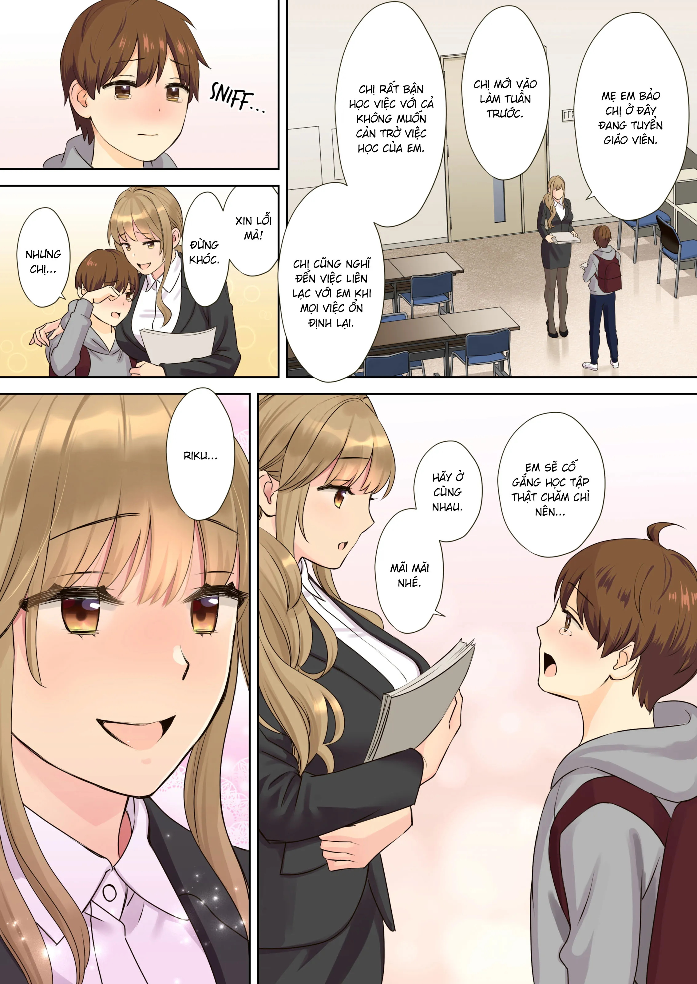 HentaiVN.net - Ảnh 18 - Sống cùng bà chị neet [NEET Onee-chan to Boku] - Chap 4 - [END]