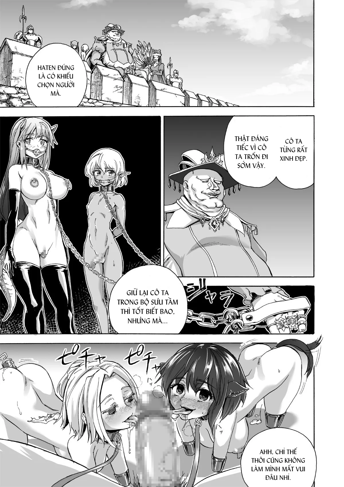 HentaiVN.net - Ảnh 11 - Majo no Rakujitsu 2 -Kagyaku- [Witch's Final Hour 2 -Cruel Torture- ; 魔女の落日2 -苛虐-] - Chap 2.1