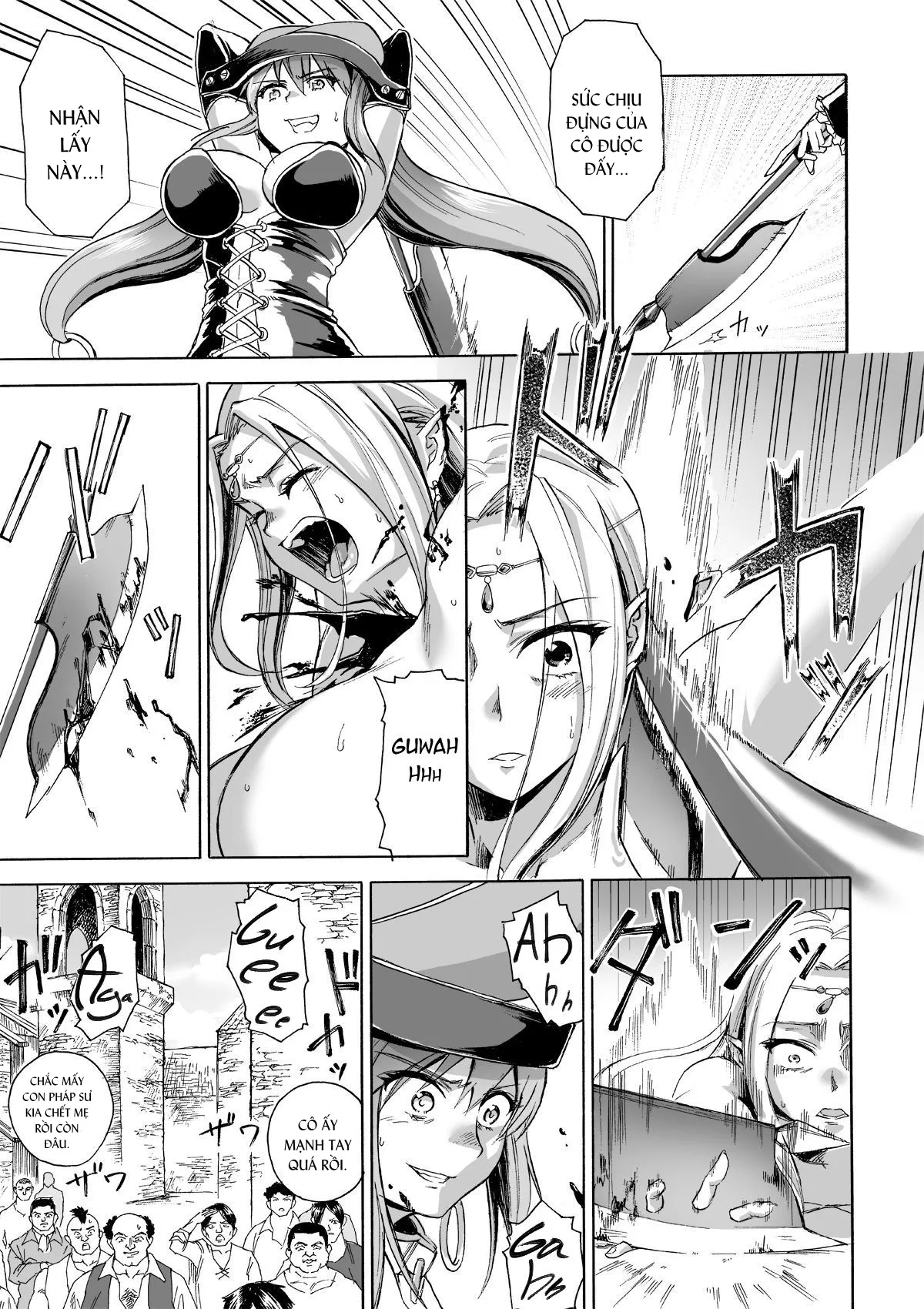 HentaiVN.net - Ảnh 13 - Majo no Rakujitsu 2 -Kagyaku- [Witch's Final Hour 2 -Cruel Torture- ; 魔女の落日2 -苛虐-] - Chap 2.1