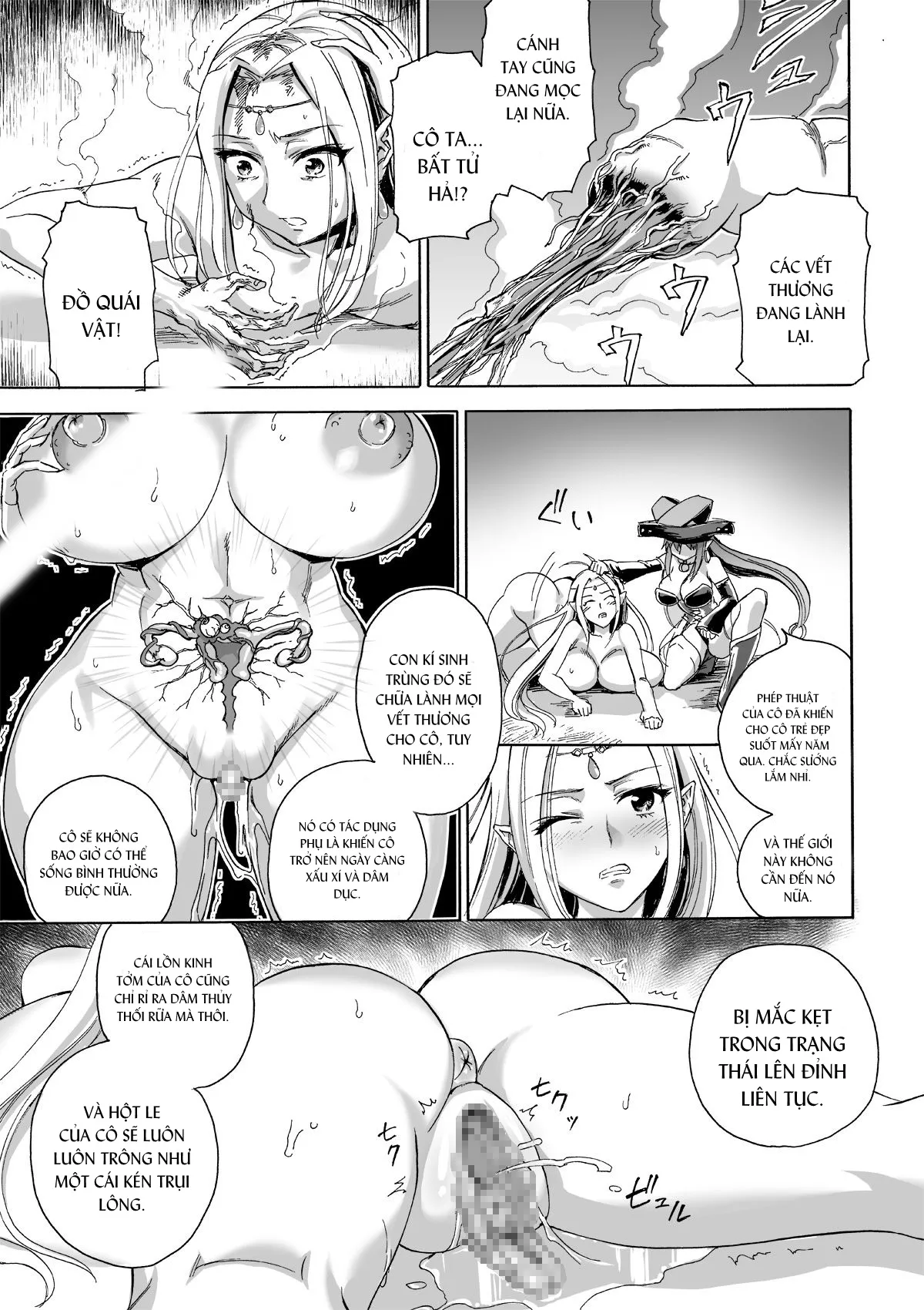 HentaiVN.net - Ảnh 15 - Majo no Rakujitsu 2 -Kagyaku- [Witch's Final Hour 2 -Cruel Torture- ; 魔女の落日2 -苛虐-] - Chap 2.1