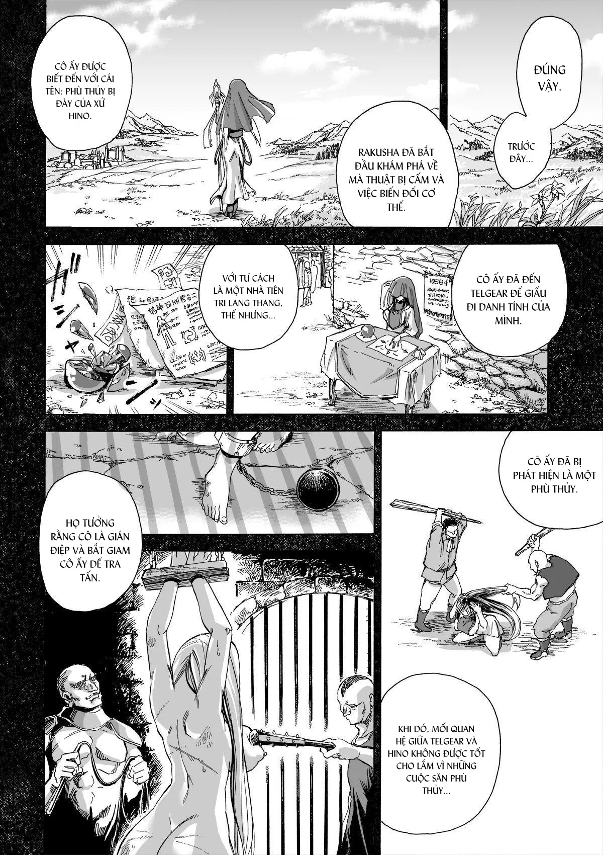 HentaiVN.net - Ảnh 18 - Majo no Rakujitsu 2 -Kagyaku- [Witch's Final Hour 2 -Cruel Torture- ; 魔女の落日2 -苛虐-] - Chap 2.1