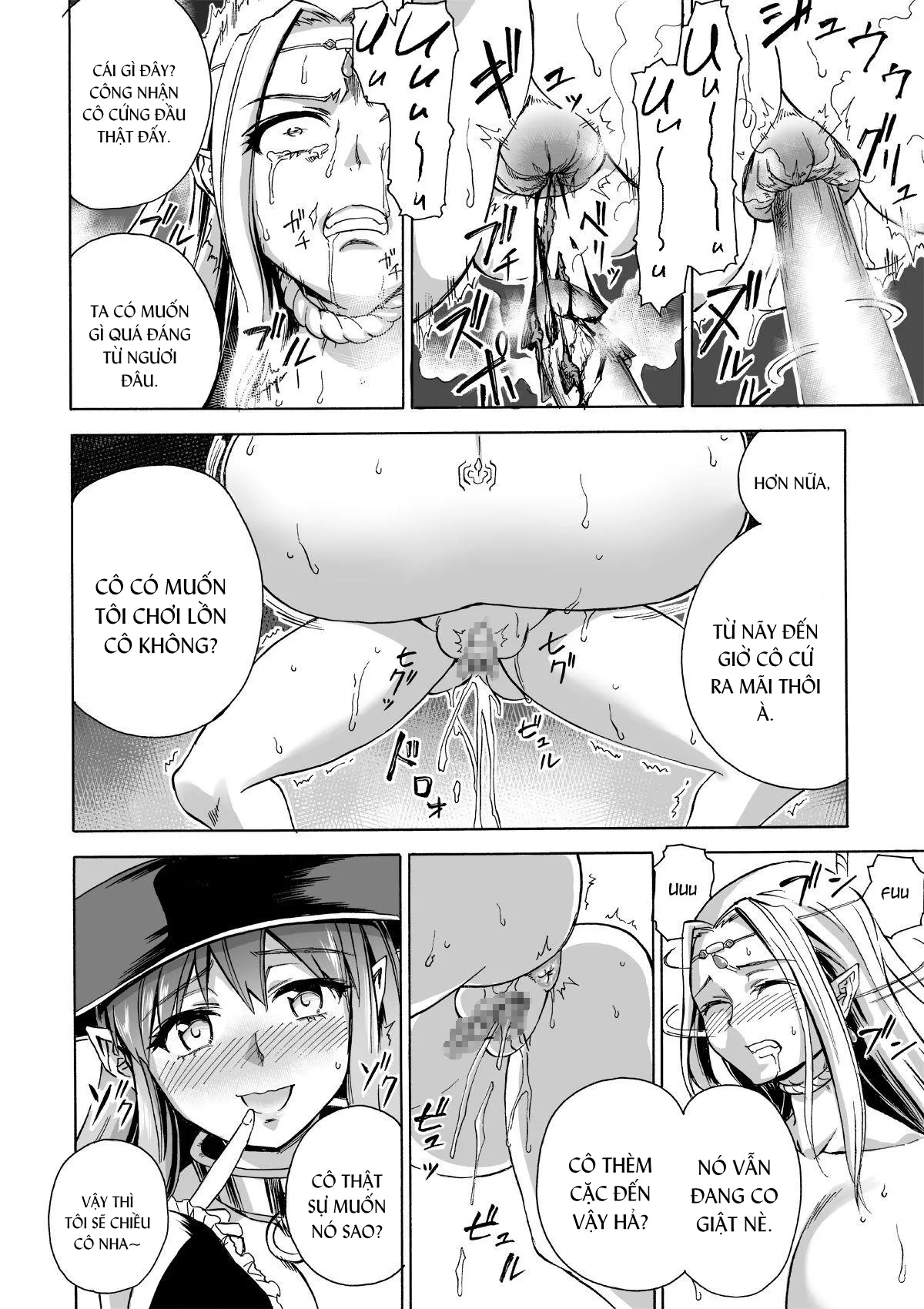 HentaiVN.net - Ảnh 28 - Majo no Rakujitsu 2 -Kagyaku- [Witch's Final Hour 2 -Cruel Torture- ; 魔女の落日2 -苛虐-] - Chap 2.1