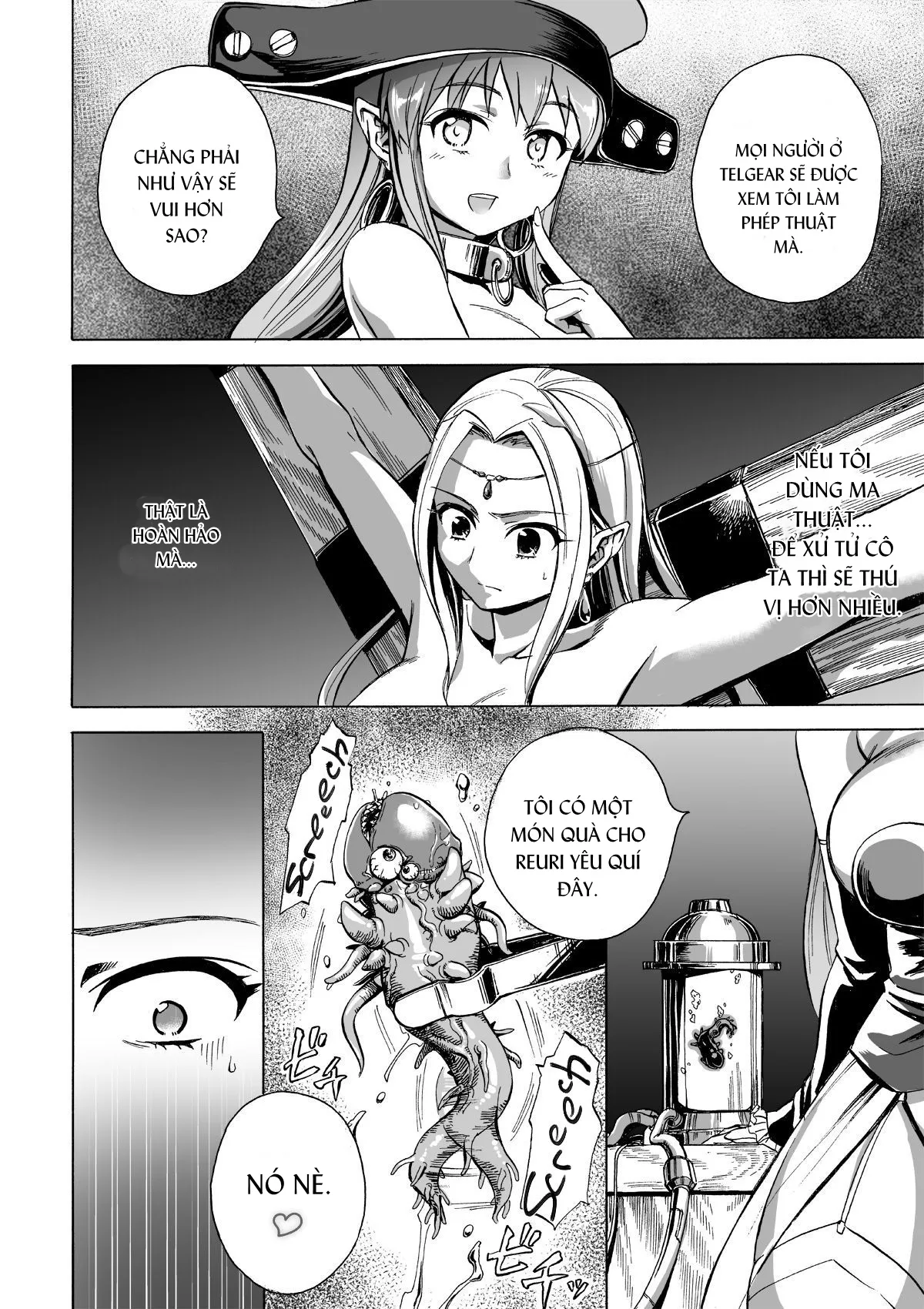 HentaiVN.net - Ảnh 4 - Majo no Rakujitsu 2 -Kagyaku- [Witch's Final Hour 2 -Cruel Torture- ; 魔女の落日2 -苛虐-] - Chap 2.1