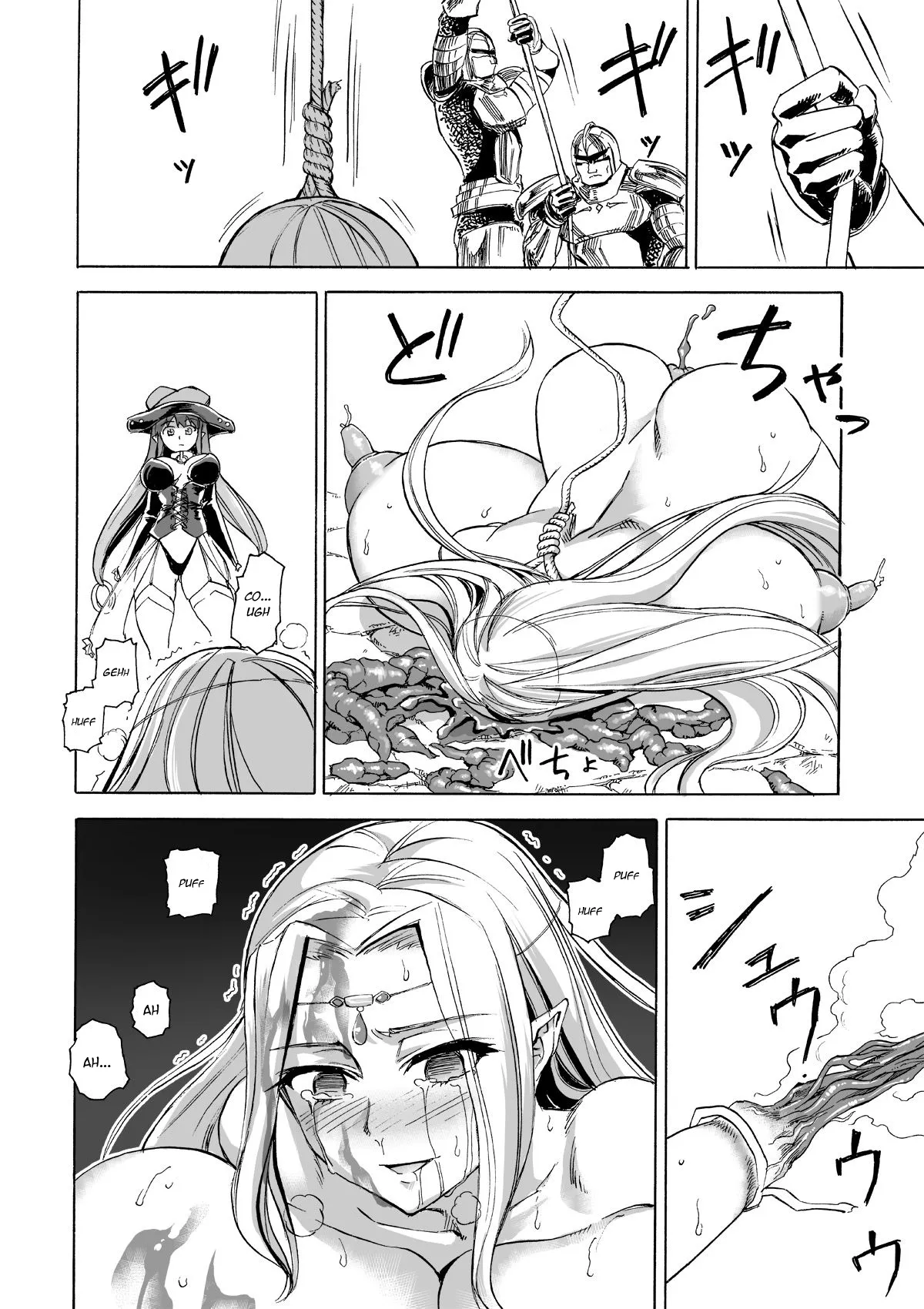 HentaiVN.net - Ảnh 14 - Majo no Rakujitsu 2 -Kagyaku- [Witch's Final Hour 2 -Cruel Torture- ; 魔女の落日2 -苛虐-] - Chap 2.2
