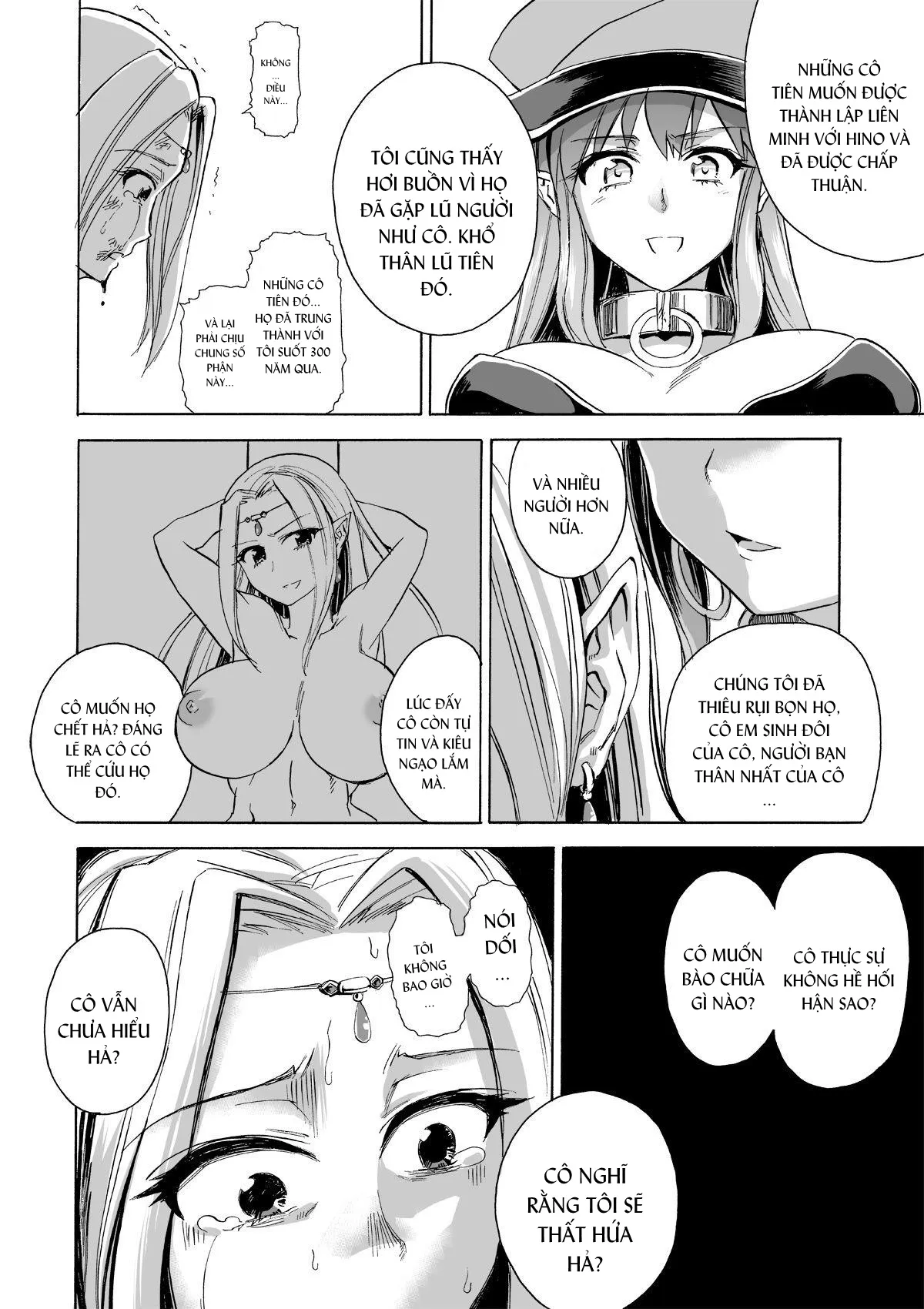 HentaiVN.net - Ảnh 16 - Majo no Rakujitsu 2 -Kagyaku- [Witch's Final Hour 2 -Cruel Torture- ; 魔女の落日2 -苛虐-] - Chap 2.2