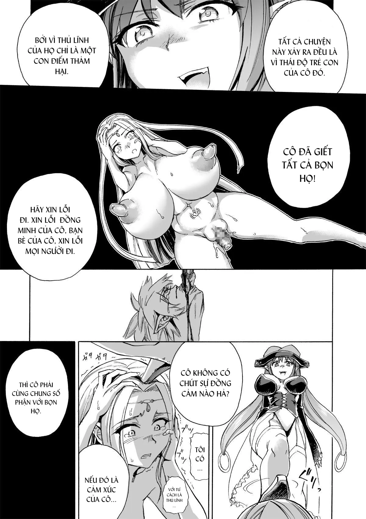 HentaiVN.net - Ảnh 17 - Majo no Rakujitsu 2 -Kagyaku- [Witch's Final Hour 2 -Cruel Torture- ; 魔女の落日2 -苛虐-] - Chap 2.2
