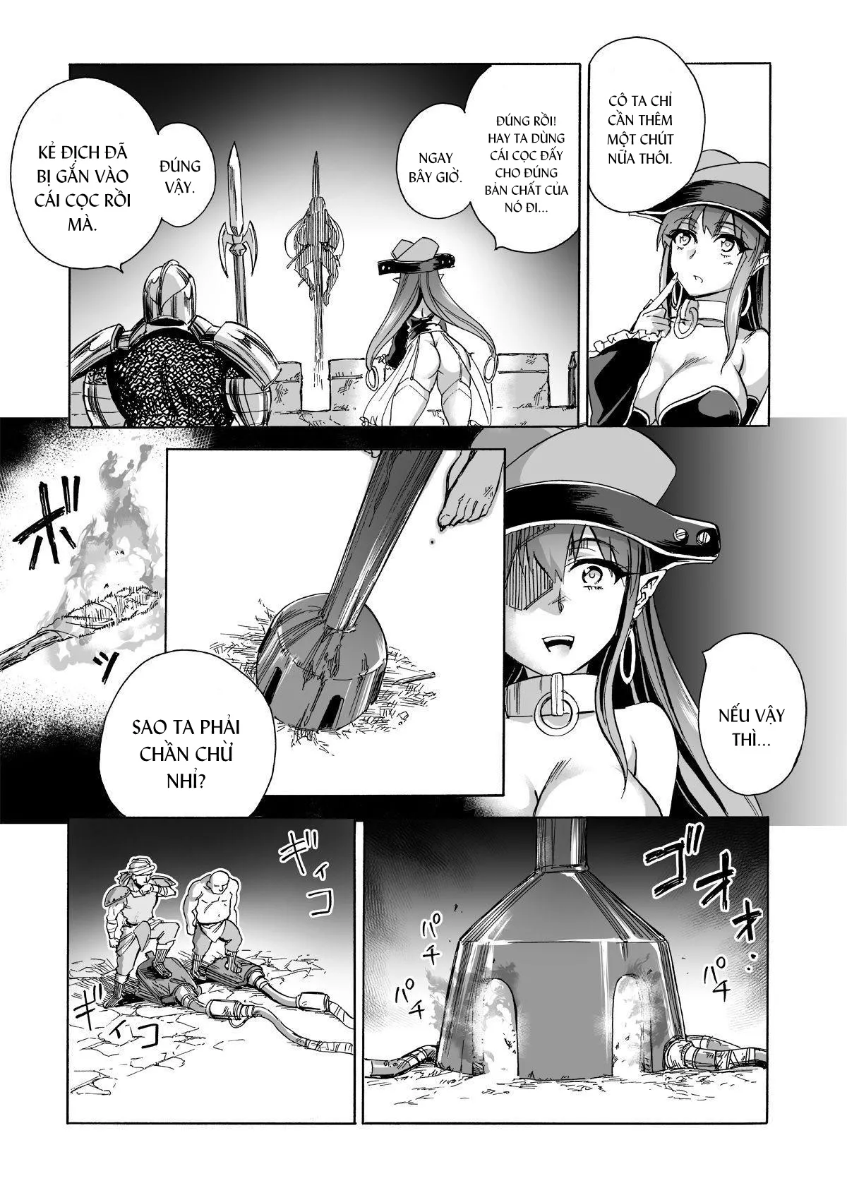 HentaiVN.net - Ảnh 25 - Majo no Rakujitsu 2 -Kagyaku- [Witch's Final Hour 2 -Cruel Torture- ; 魔女の落日2 -苛虐-] - Chap 2.2
