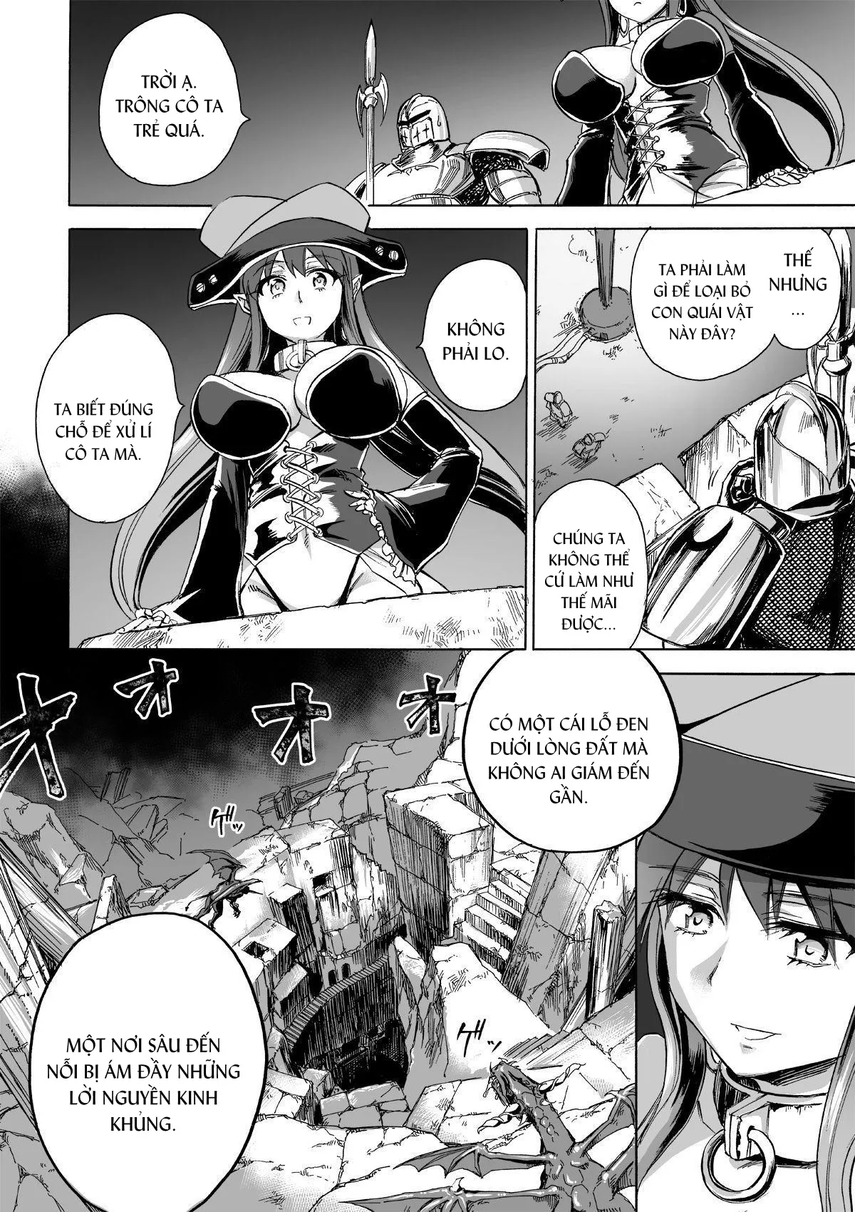 HentaiVN.net - Ảnh 28 - Majo no Rakujitsu 2 -Kagyaku- [Witch's Final Hour 2 -Cruel Torture- ; 魔女の落日2 -苛虐-] - Chap 2.2