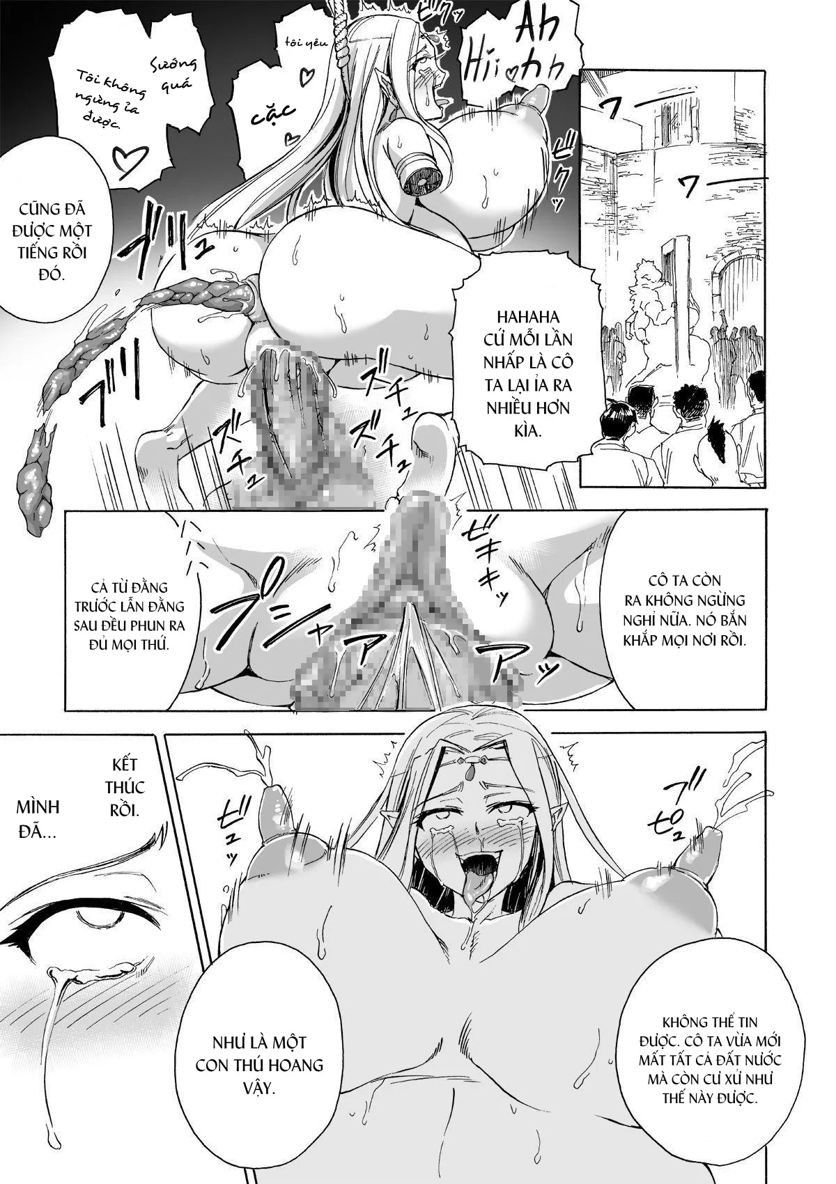 HentaiVN.net - Ảnh 9 - Majo no Rakujitsu 2 -Kagyaku- [Witch's Final Hour 2 -Cruel Torture- ; 魔女の落日2 -苛虐-] - Chap 2.2