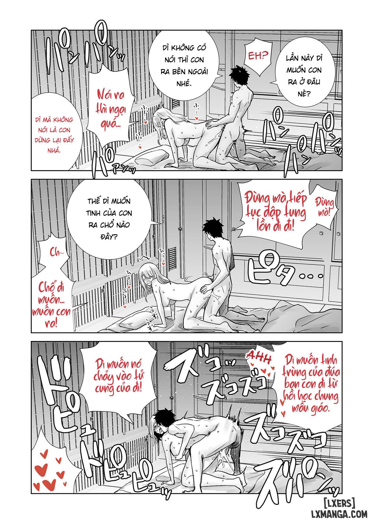 HentaiVN.net - Ảnh 27 - Tomodachi no Mama ga Boku no Dekachin Ikimakutta Onsen Ryokou - Oneshot