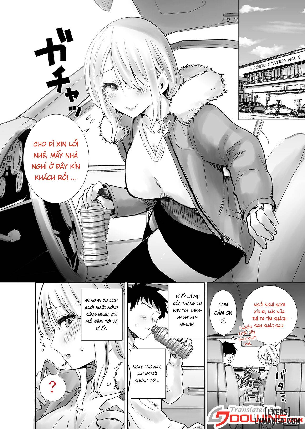 HentaiVN.net - Ảnh 3 - Tomodachi no Mama ga Boku no Dekachin Ikimakutta Onsen Ryokou - Oneshot