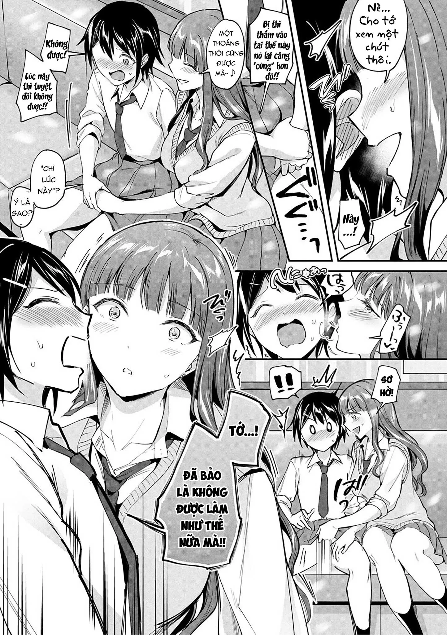 HentaiVN.net - Ảnh 14 - Thức tỉnh đi! Mấy cô nàng dâm đãng - Chap 1: Bị bạn bè của chị úp bô