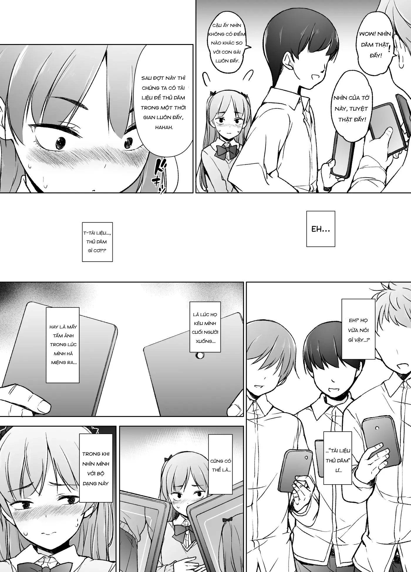 HentaiVN.net - Ảnh 12 - Danshikou no Kawaii Ko ga Josou Shita Hanashi - Chap 1