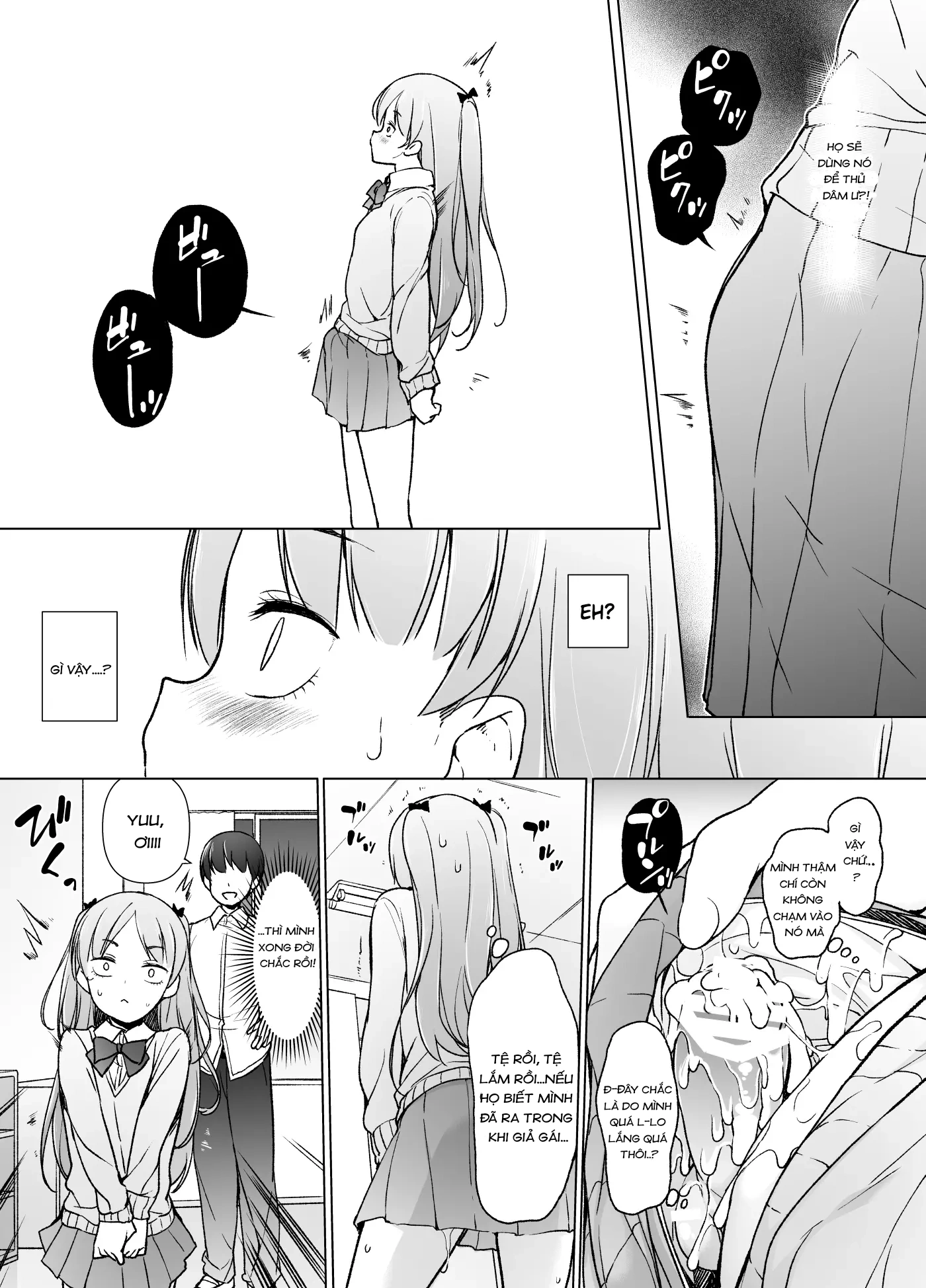HentaiVN.net - Ảnh 13 - Danshikou no Kawaii Ko ga Josou Shita Hanashi - Chap 1